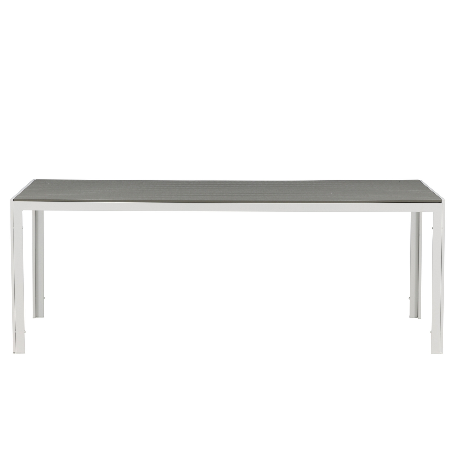 Break Table 205*90 - White/Grey Hvit/Grå