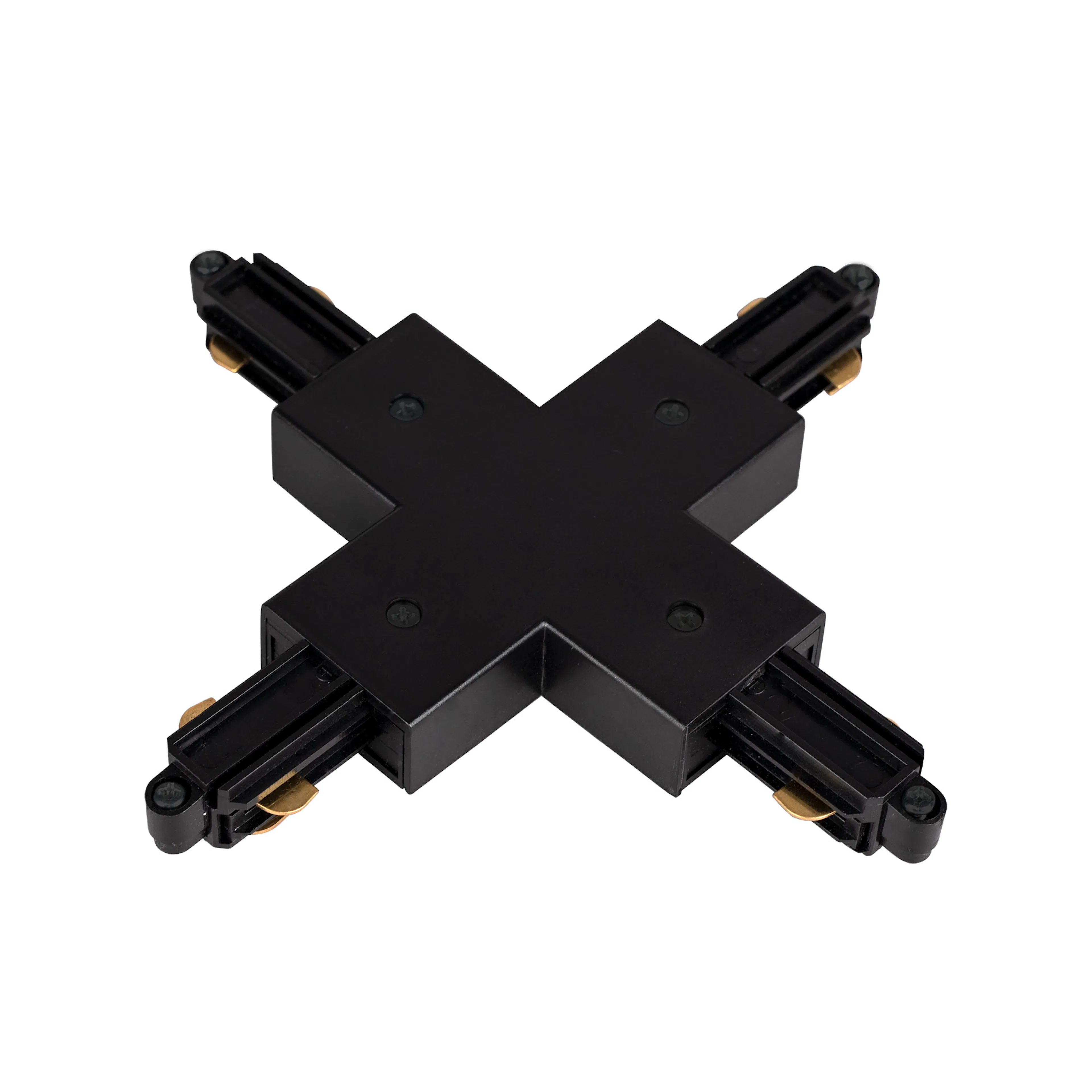 X-Tilkobling Hide-a-lite LiteTrac 1-Fas Svart