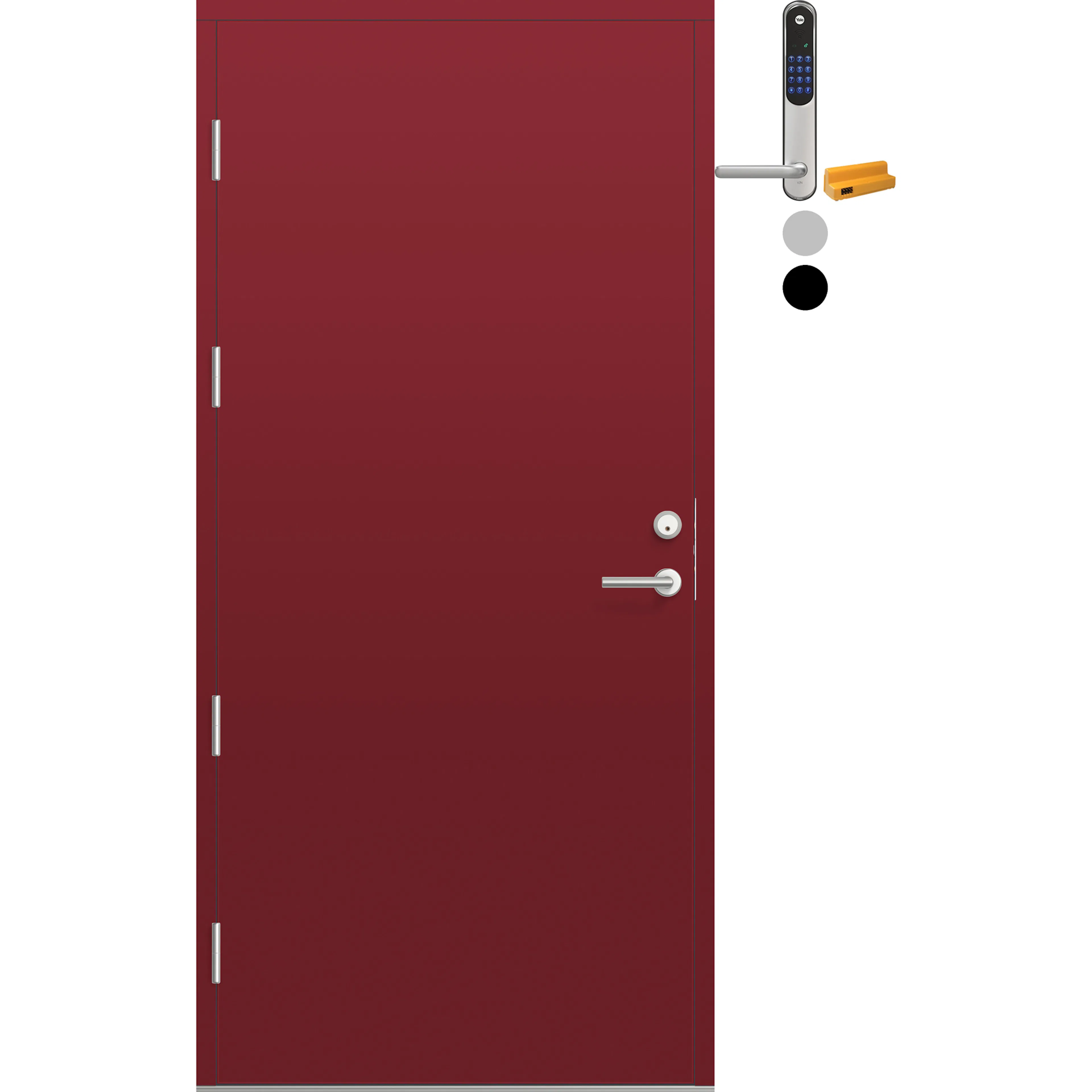 NCS S-4050-R, Mørk Rød
