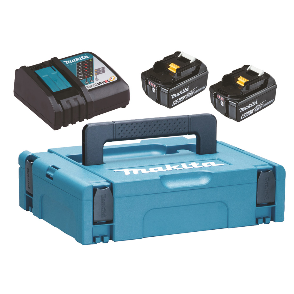 Batterilader Makita DC18RC 18V 2X6.0Ah