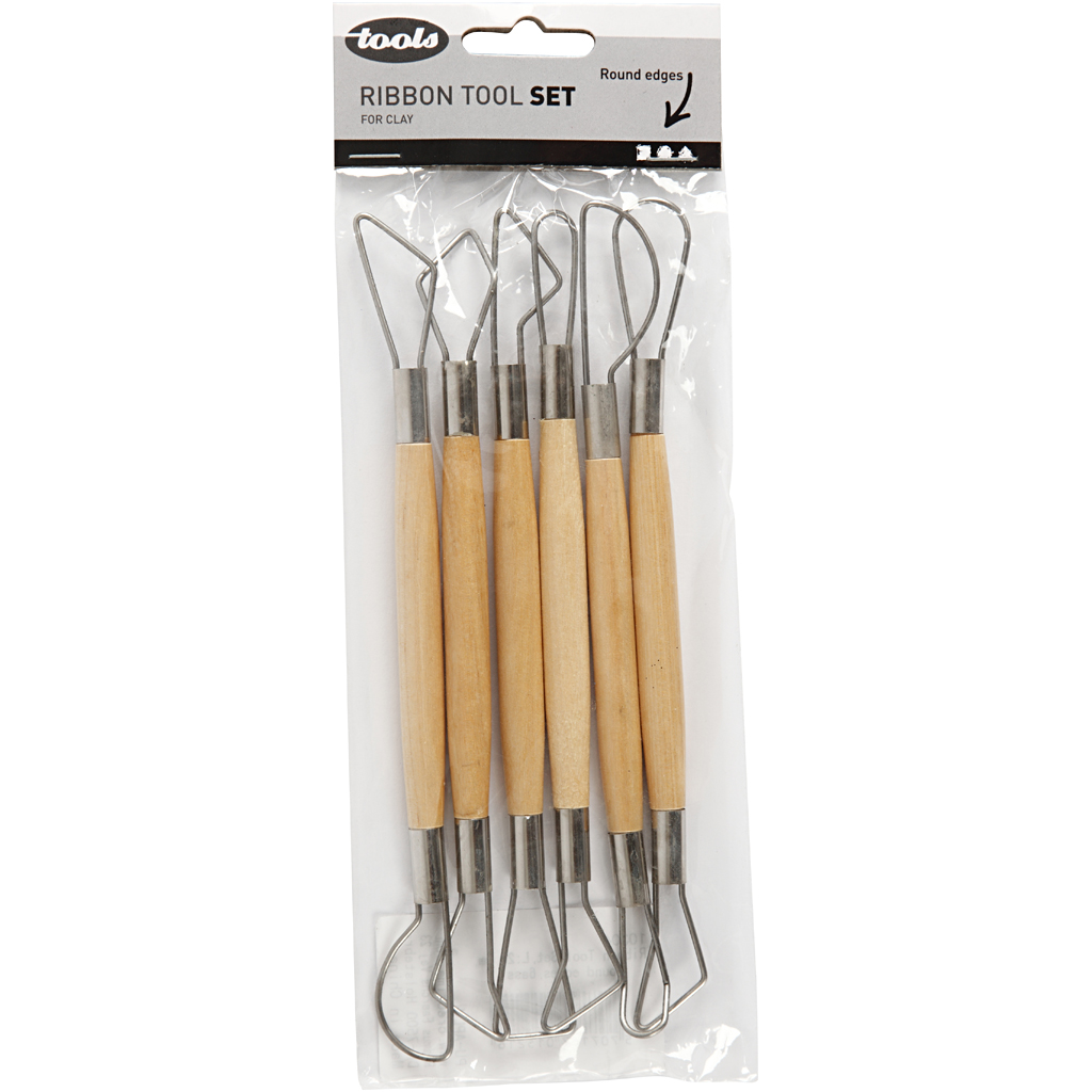 Leirslynge Creativ Company Runde Kanter 20 cm 6 Stk/1 Pk