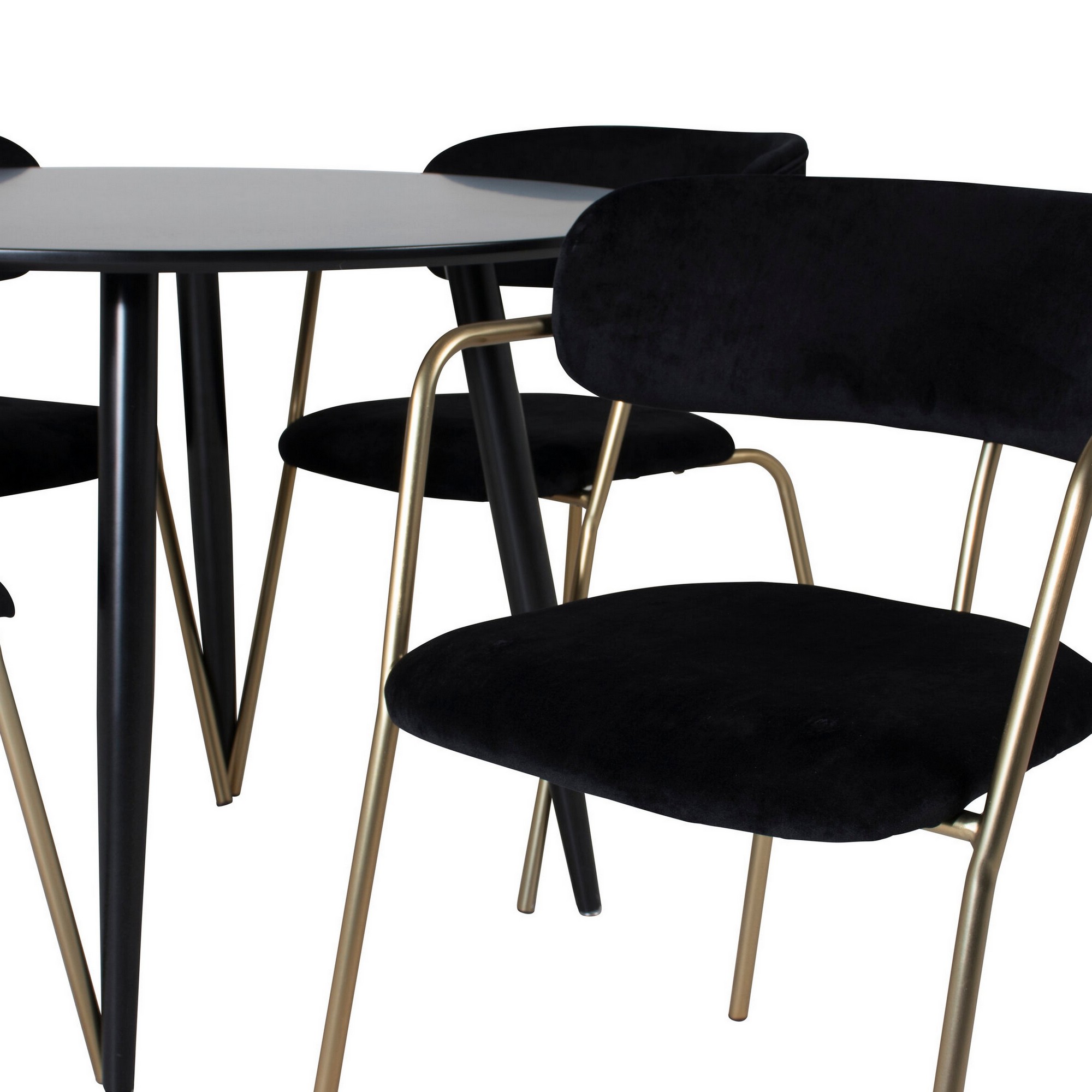 Spisegruppe Venture Home Plaza med 4stk Arrow Stoler