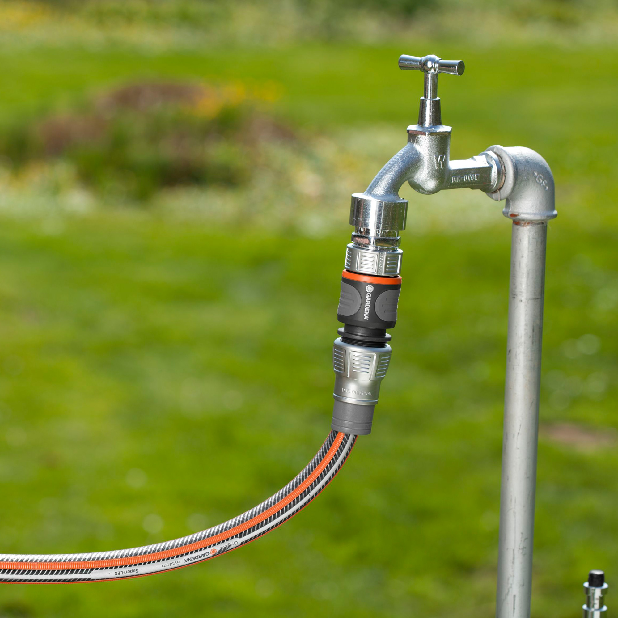 Slangekobling Gardena Premium G 1/2 + G 5/8