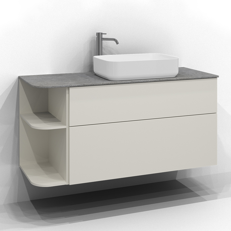 Bänkskiva Svedbergs Poem Soft Kalk | badrum - badrumsmobler - tillbehor-badrumsmobler | KakelKungen