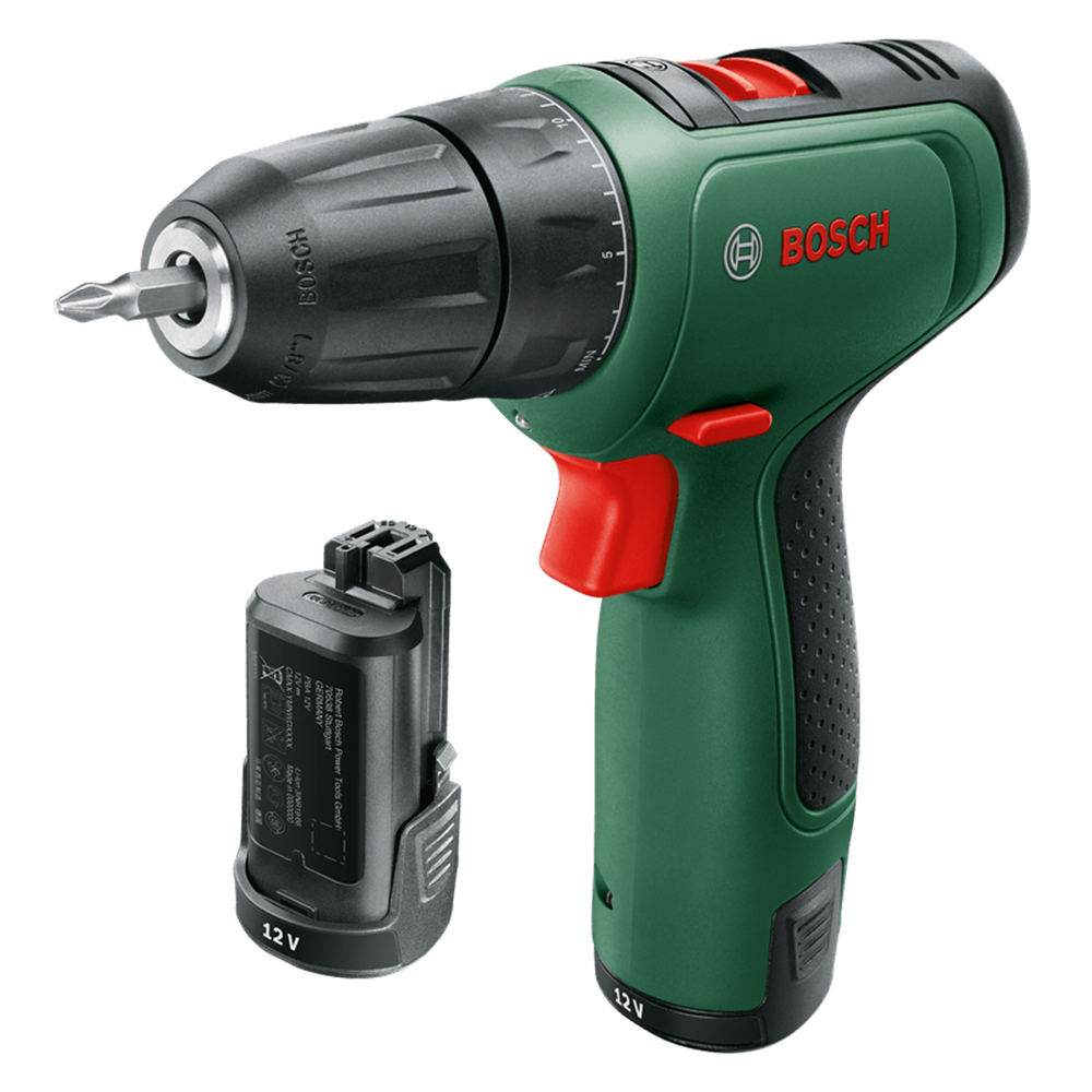 Bor-/skrutrekker Bosch Power Tools Easy 1200 2x1,5 Ah