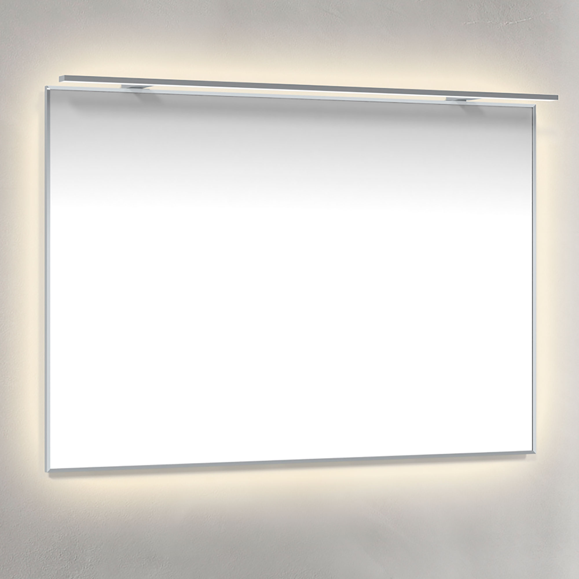 Speil Macro Design Crown Ambilight Ramp-belysning med Ramme