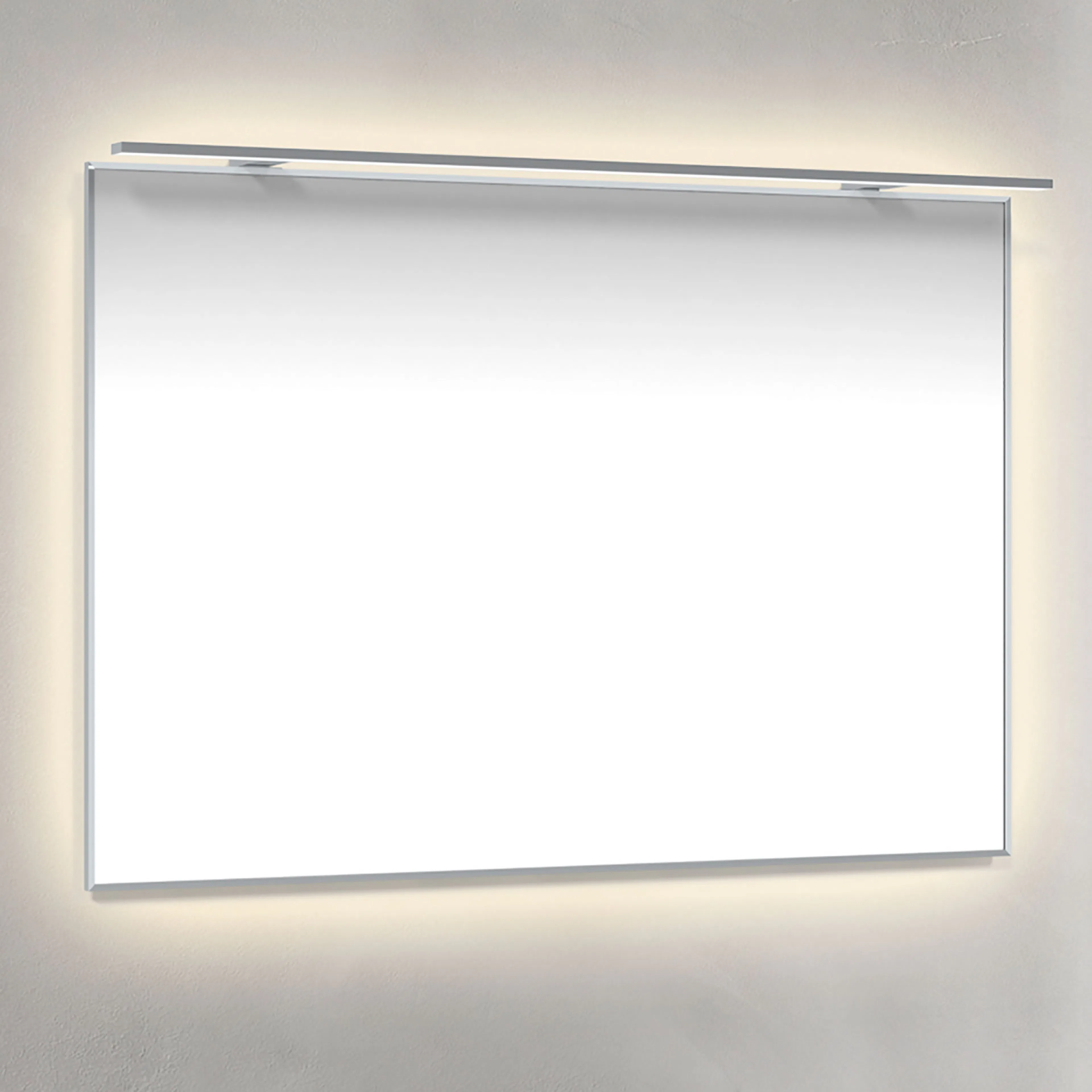 Speil Macro Design Crown Ambilight Ramp-belysning med Ramme