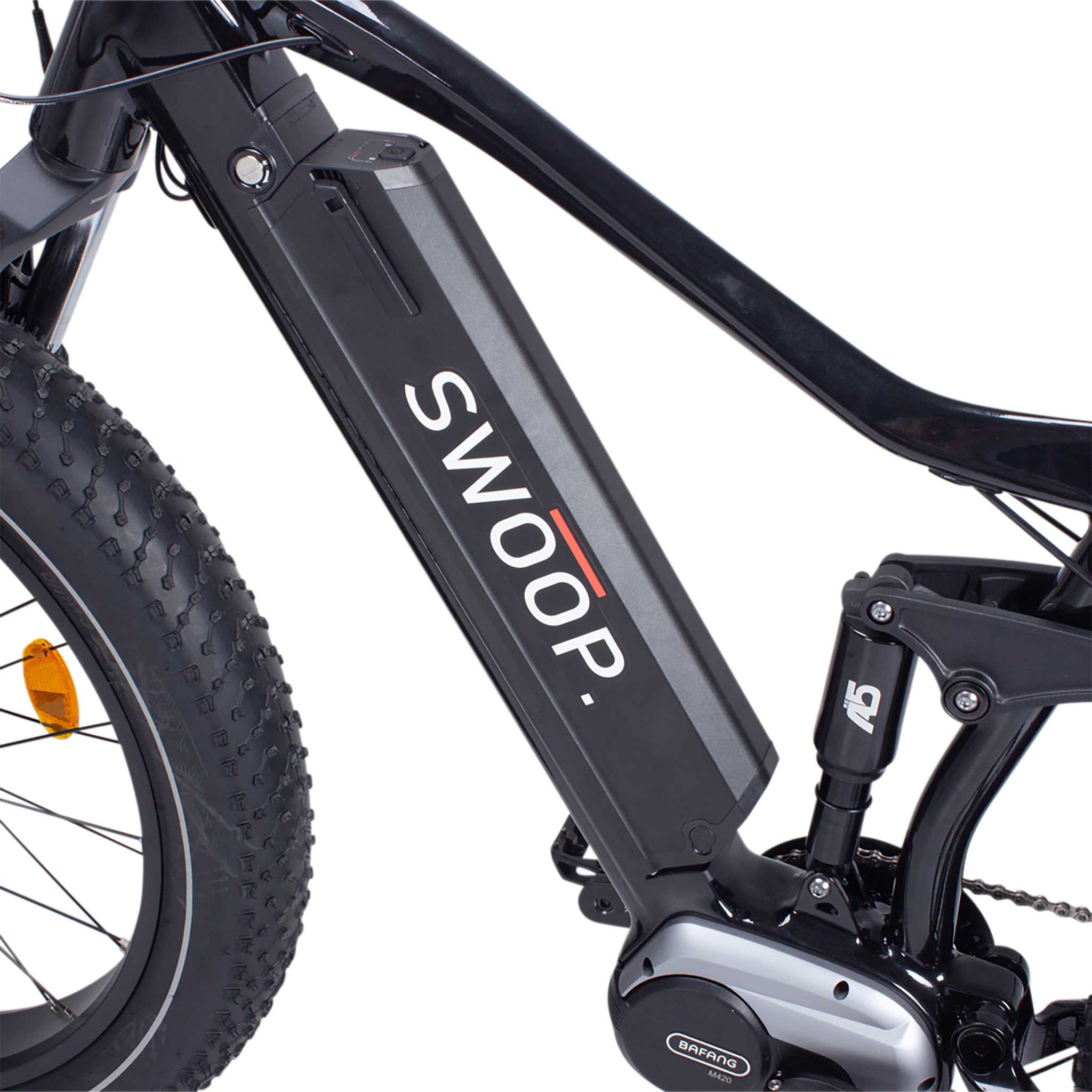 El-sykkel Swoop Fatbike 26'' Ranger