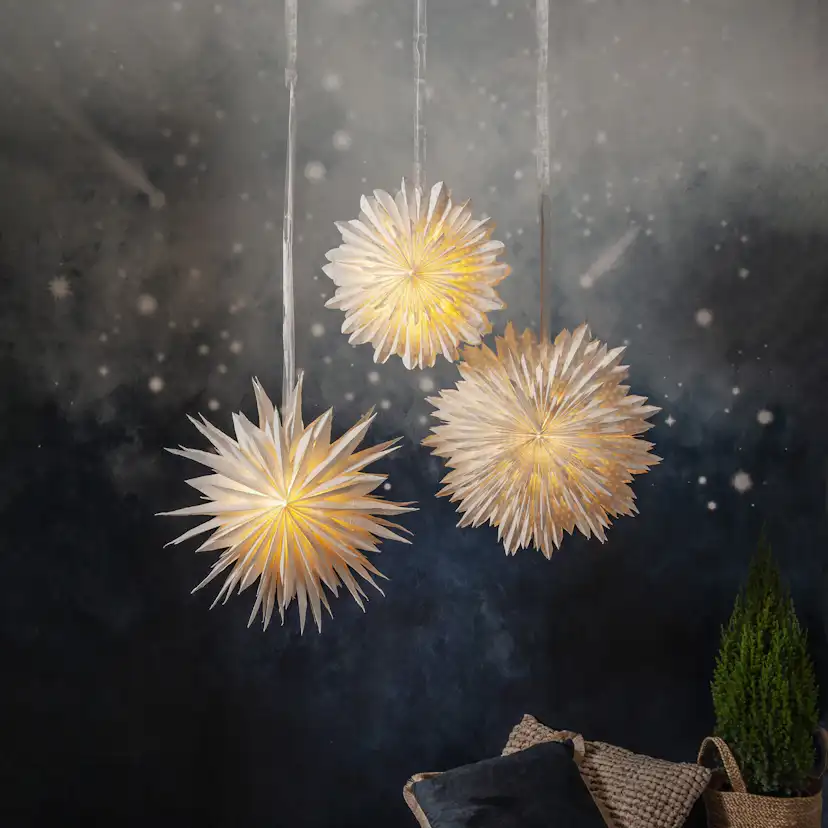 Adventsstjerne Star Trading Cloud Dot 2-lag