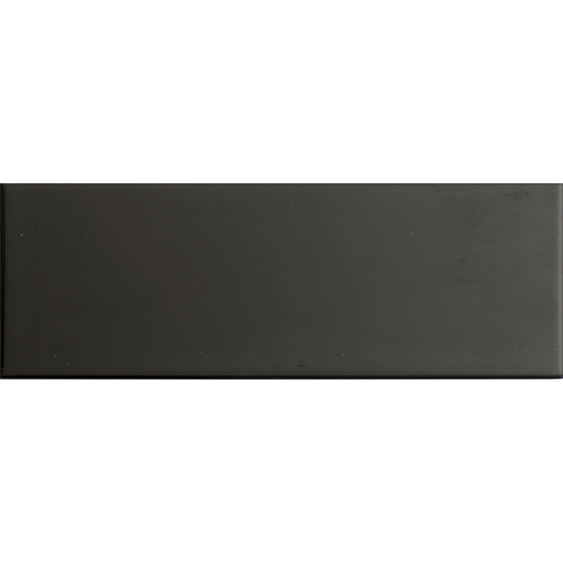 Flis Arredo Color Negro Sort Matt 10x30 cm