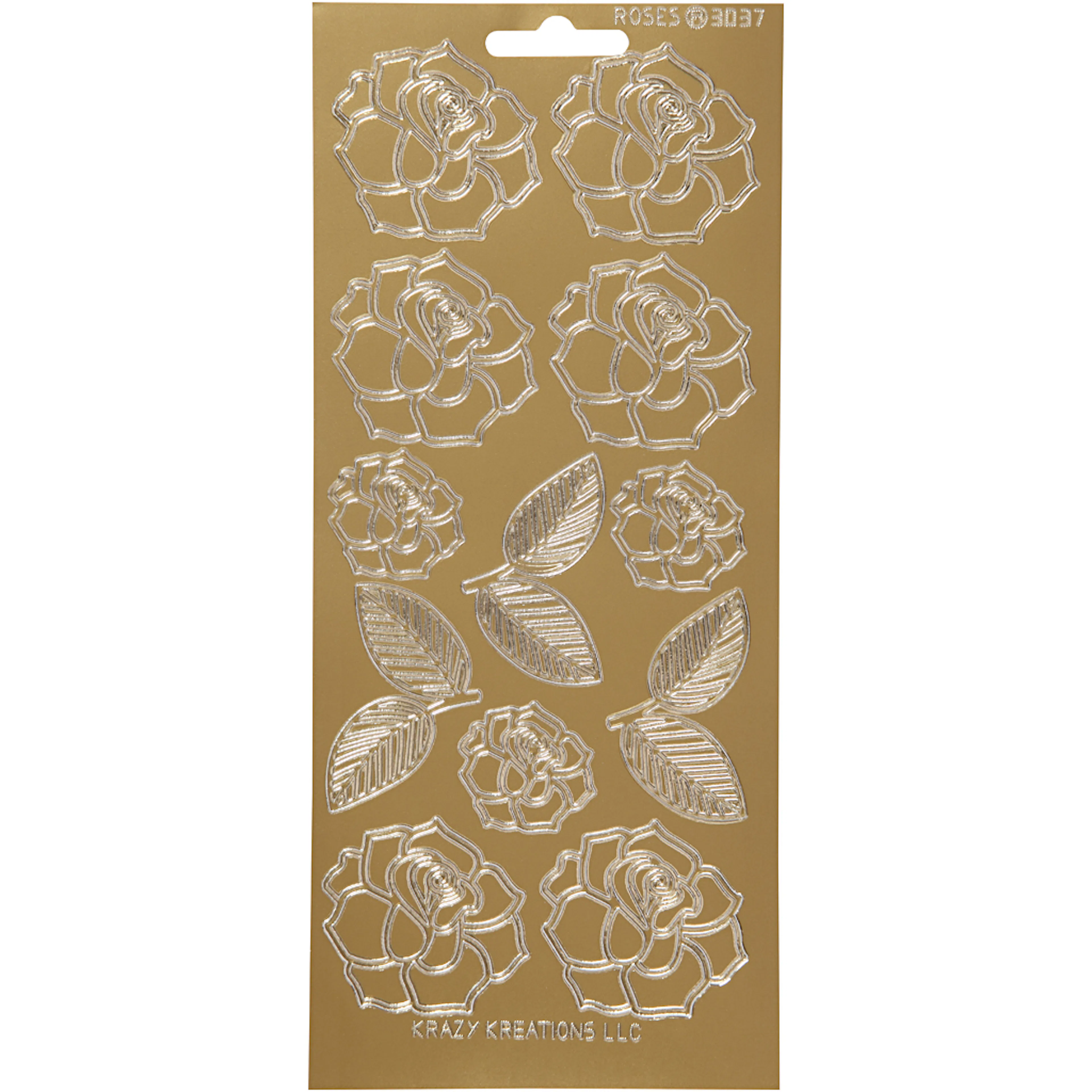 Stickers Creativ Company Roser 10x23 cm