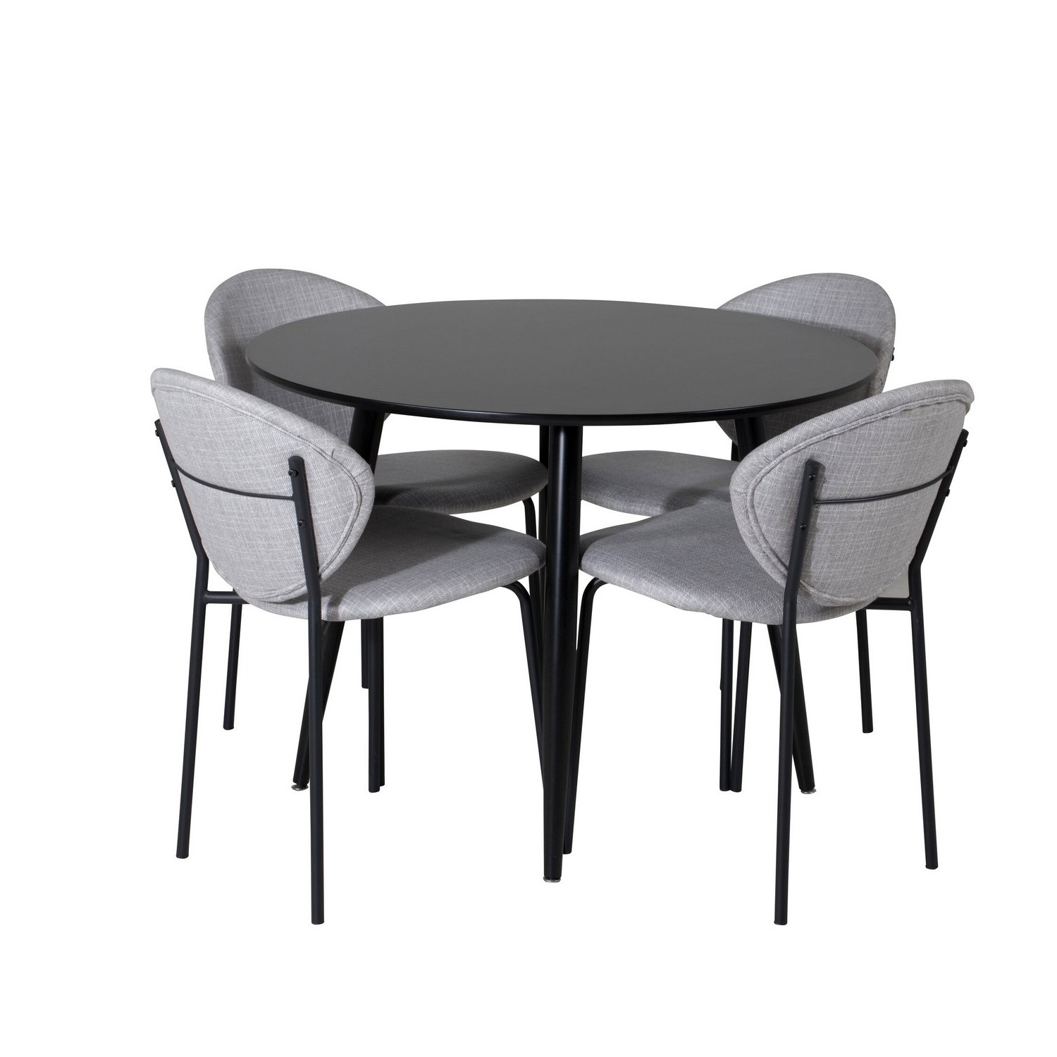 Spisegruppe Venture Home Plaza med 4stk Vault Stoler