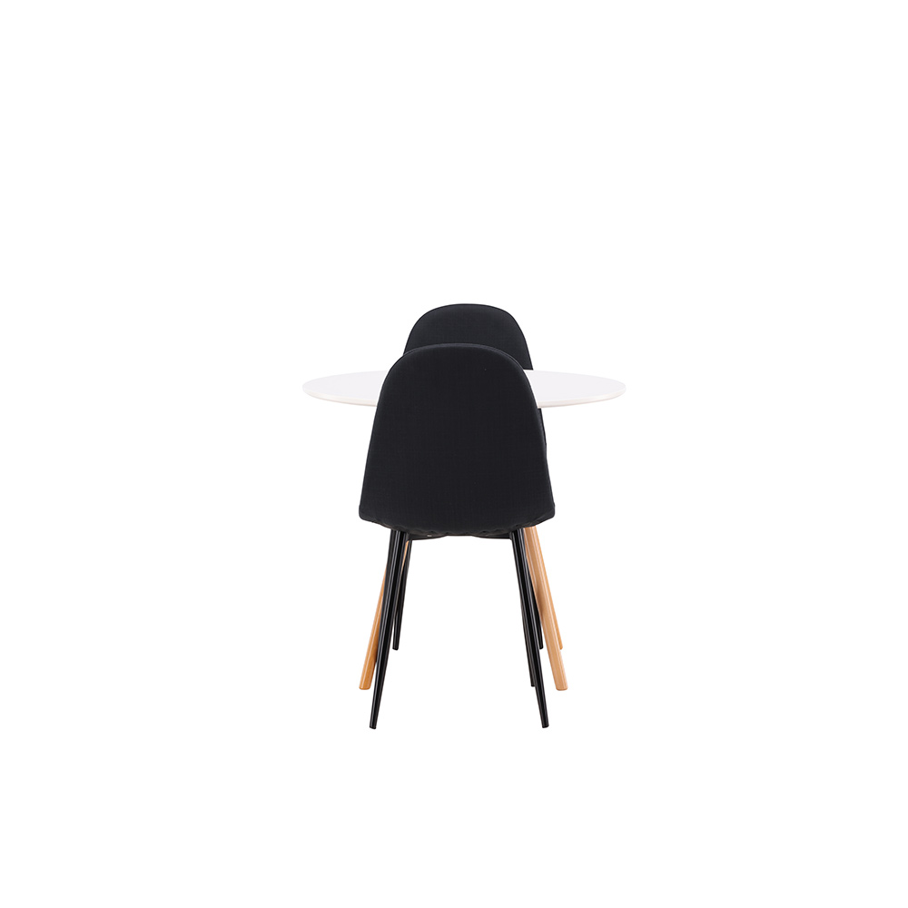 Spisegruppe Venture Home Danburi Ø 60 cm med 2 Polar Stoler