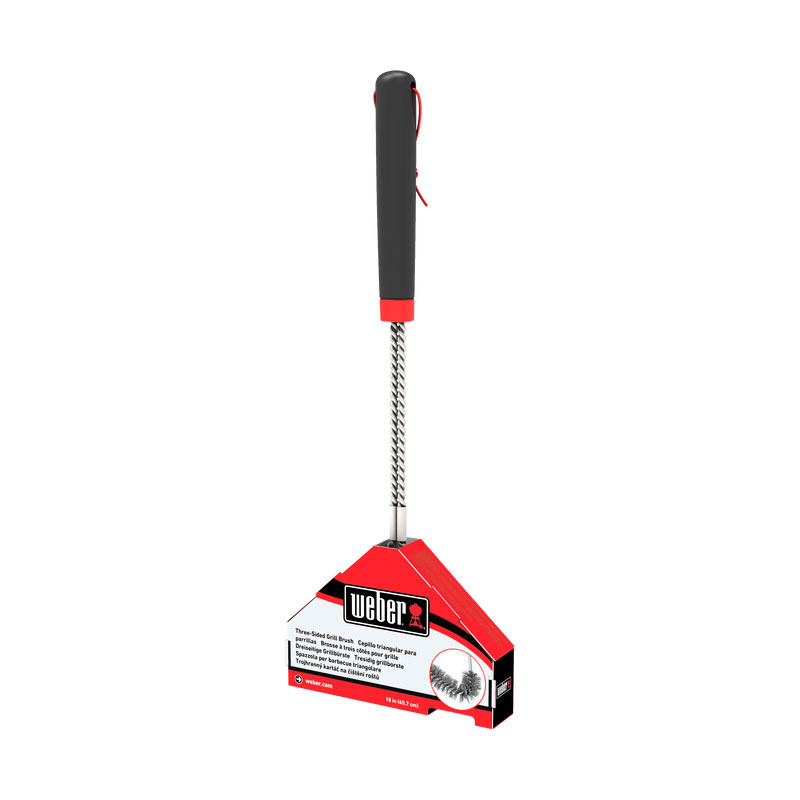 Grillbørste Weber Tresidig 46 cm