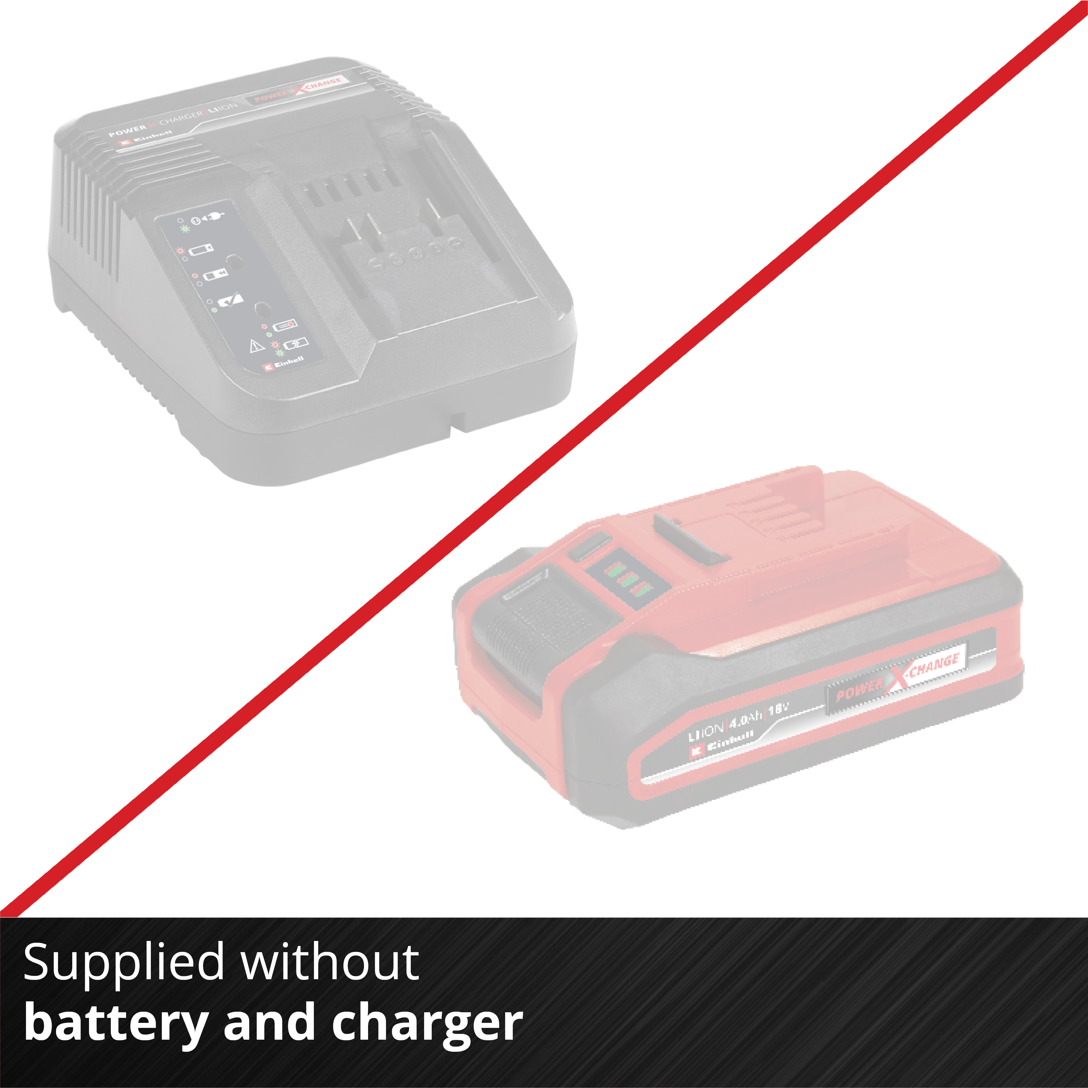 Gresstrimmer Einhell GE-CT 18/25 Li Uten Batteri og Lader