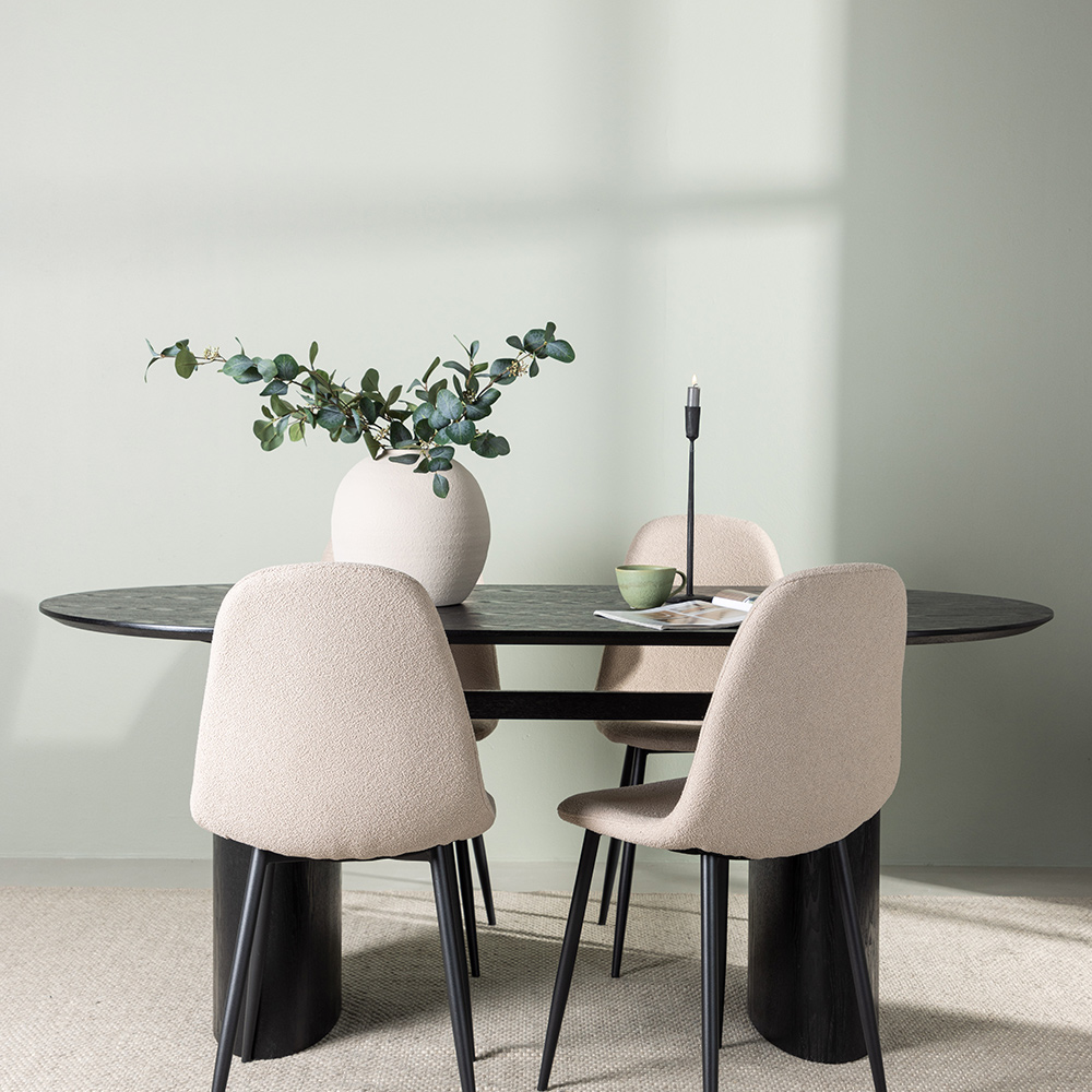 Spisegruppe Venture Home Isolde med 4 stk Polar Stoler
