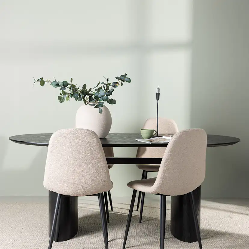 Spisegruppe Venture Home Isolde med 4 stk Polar Stoler