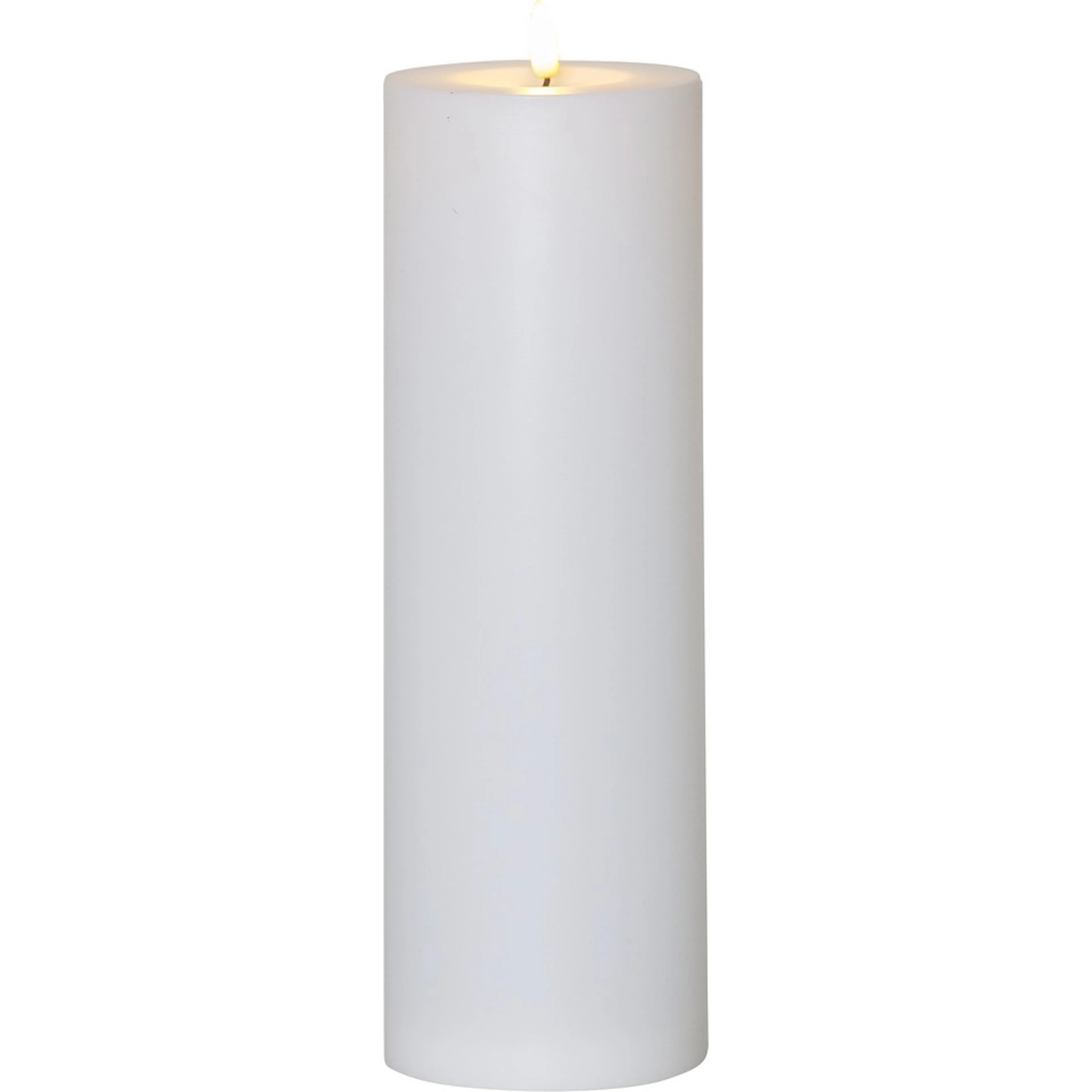 LED-Lys Star Trading Flamme Rett Hvit