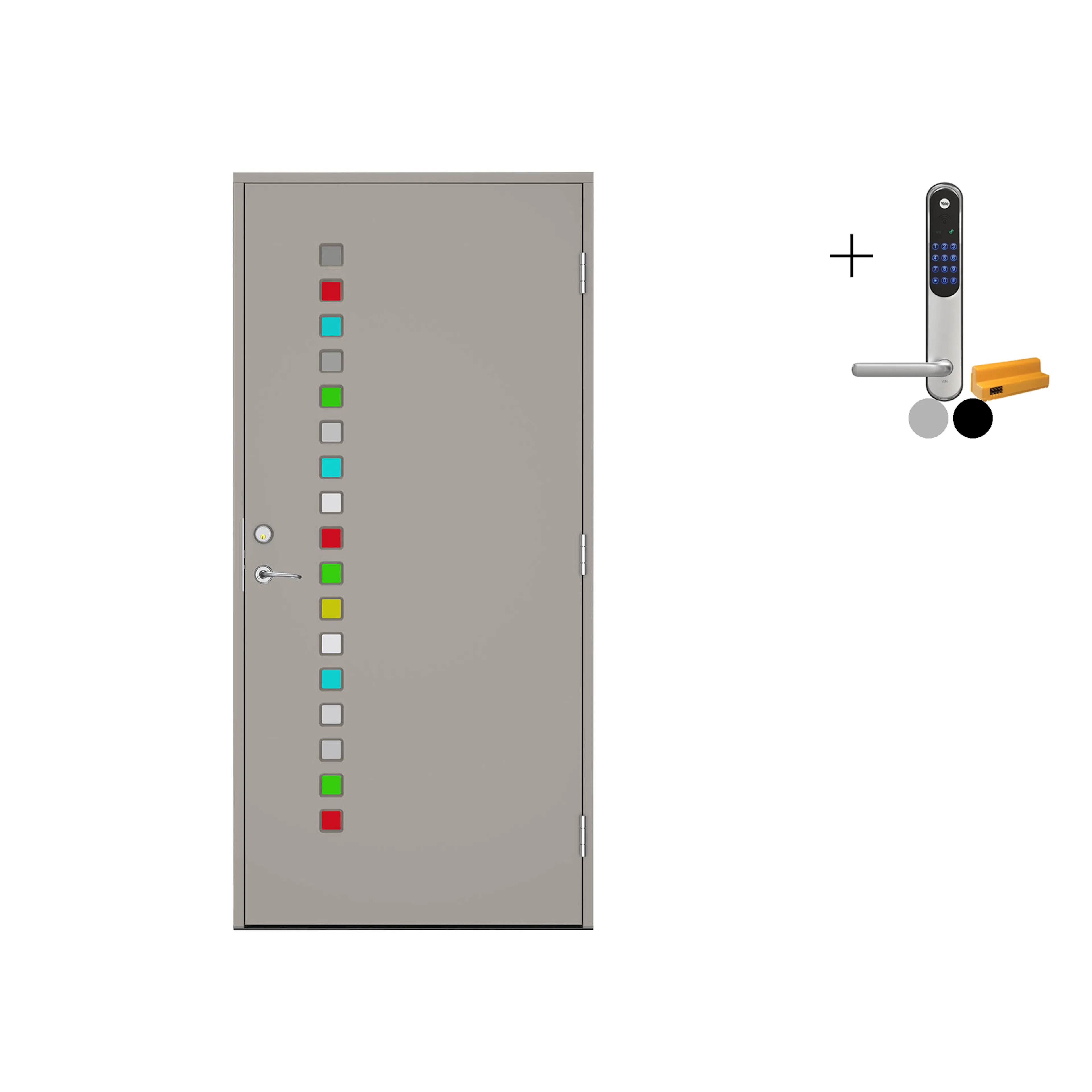 S-3502-Y, Lysegrå