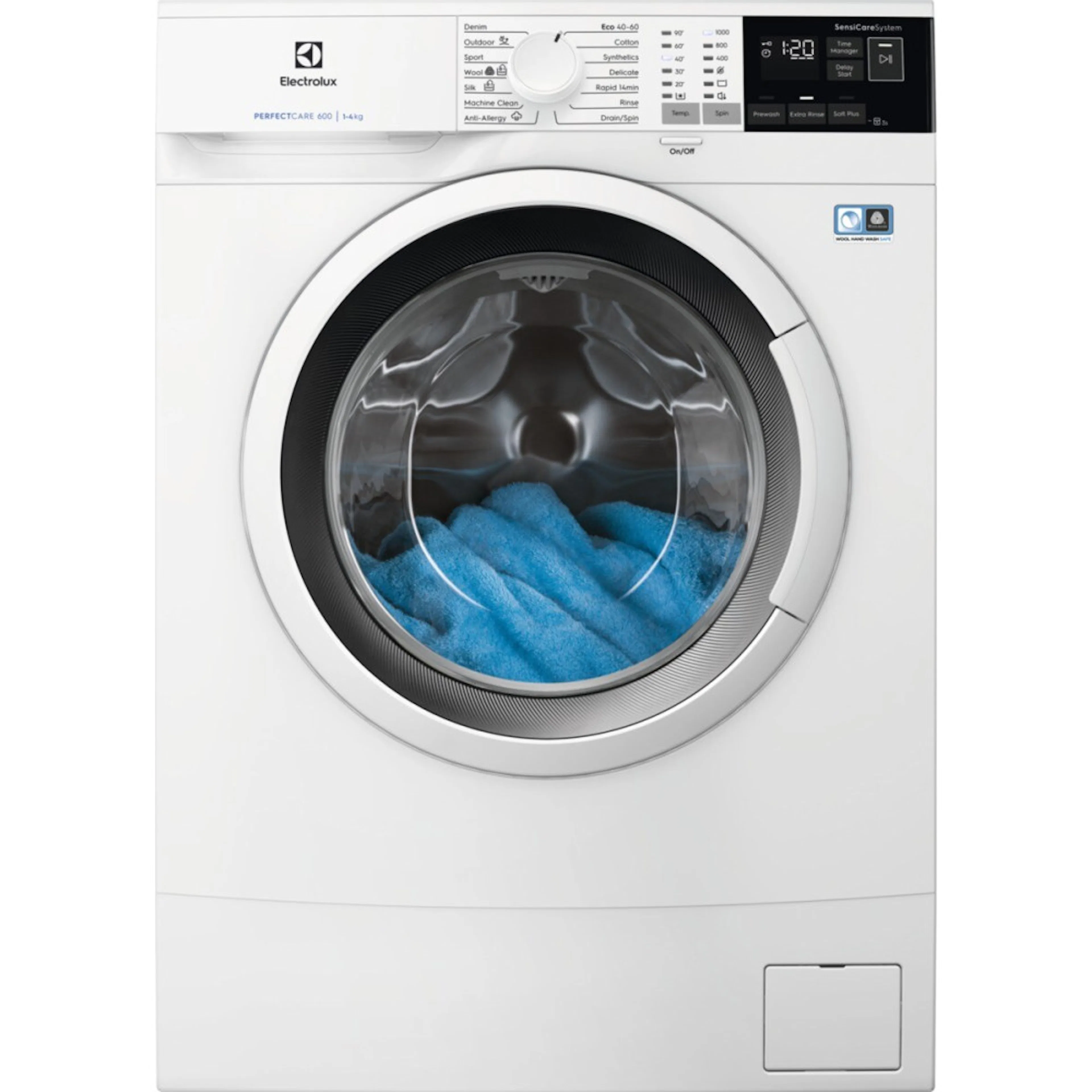 Vaskemaskin Electrolux EW6S540W34 Slim