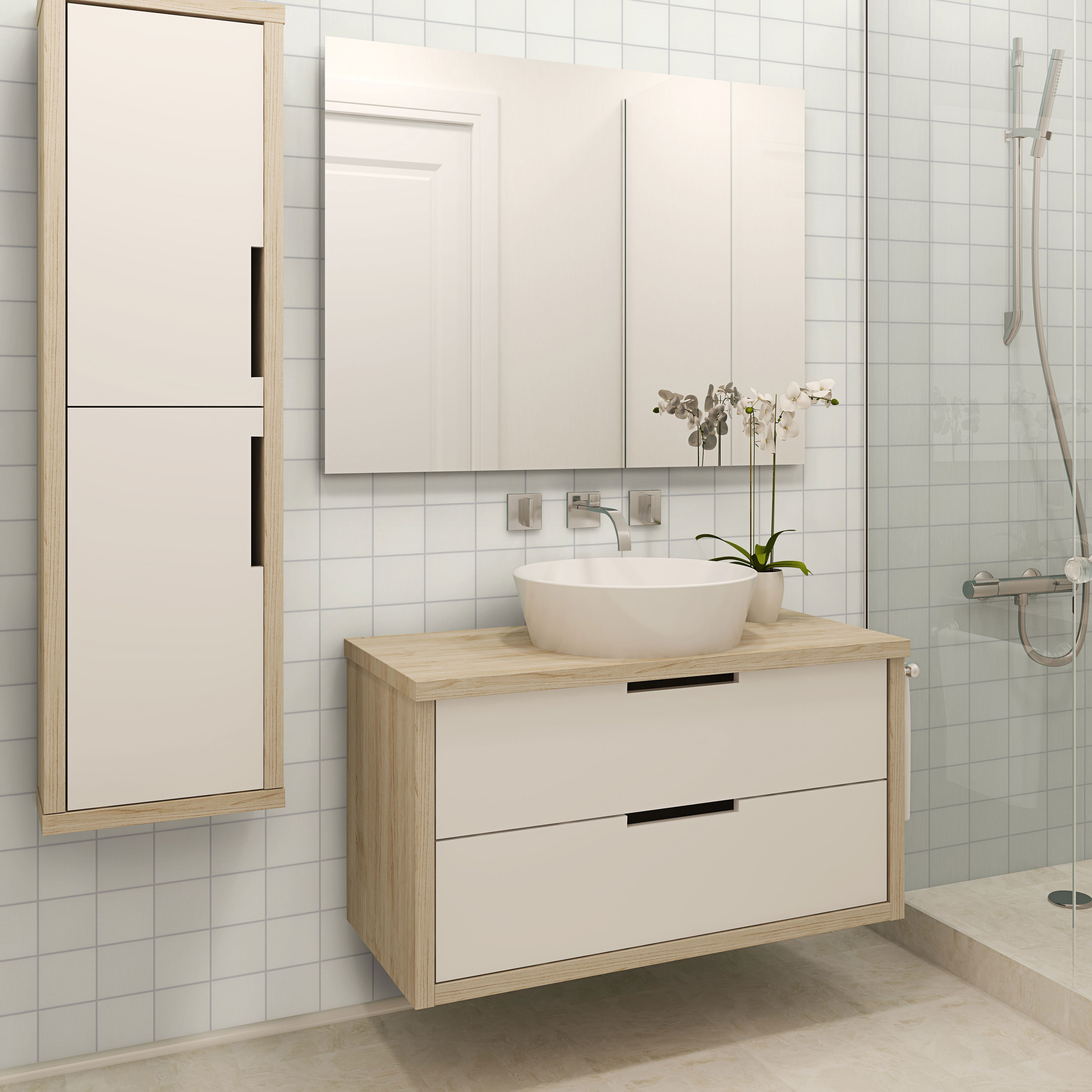 Flis Arredo Slate Beige 10x10 cm