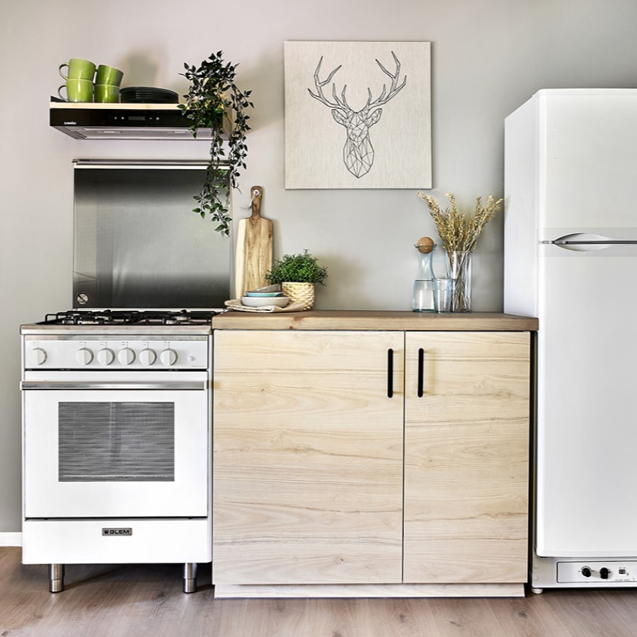 Gasskomfyr Sunwind Elegance 60 Hvit