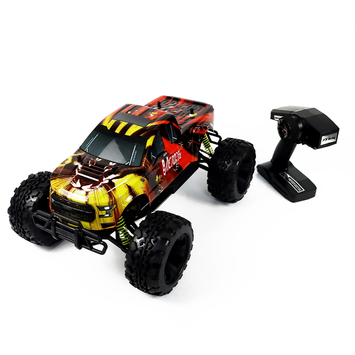 Radiostyrt Bil React New Tiger Nitro 4WD