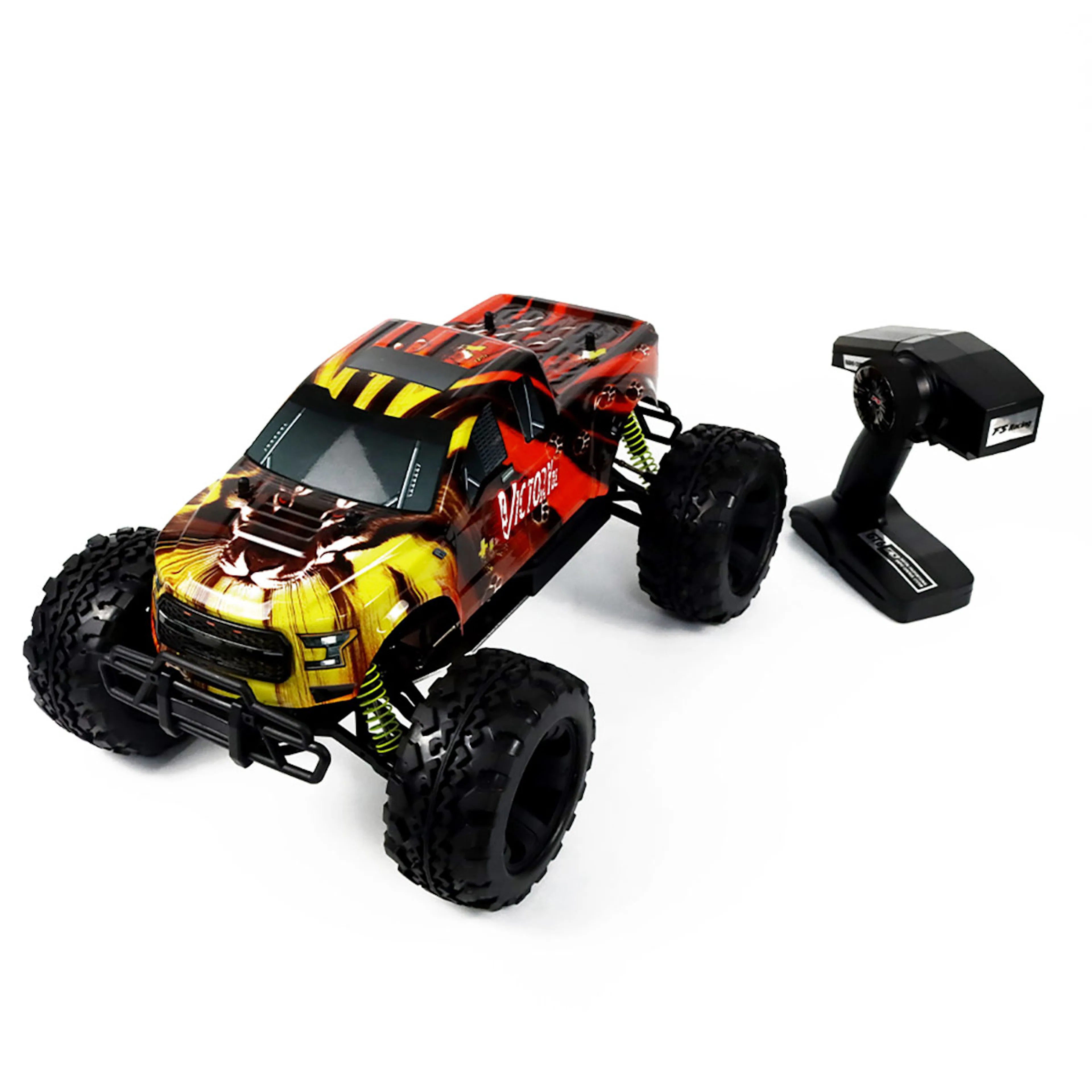 Radiostyrt Bil React New Tiger Nitro 4WD