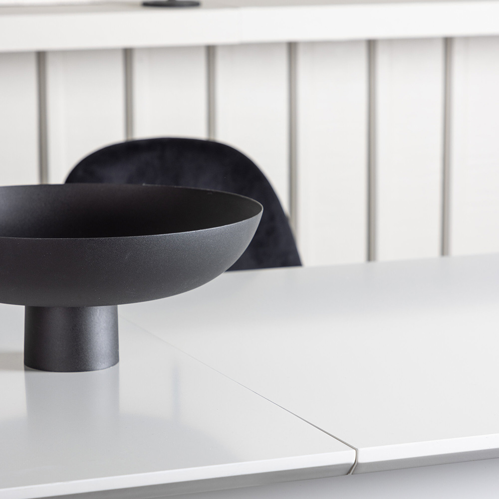 Spisegruppe Venture Home Disa med 4 Polar Fløyel Stoler