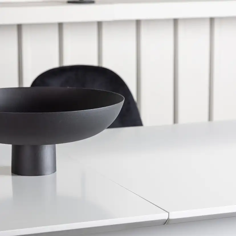 Spisegruppe Venture Home Disa med 4 Polar Fløyel Stoler