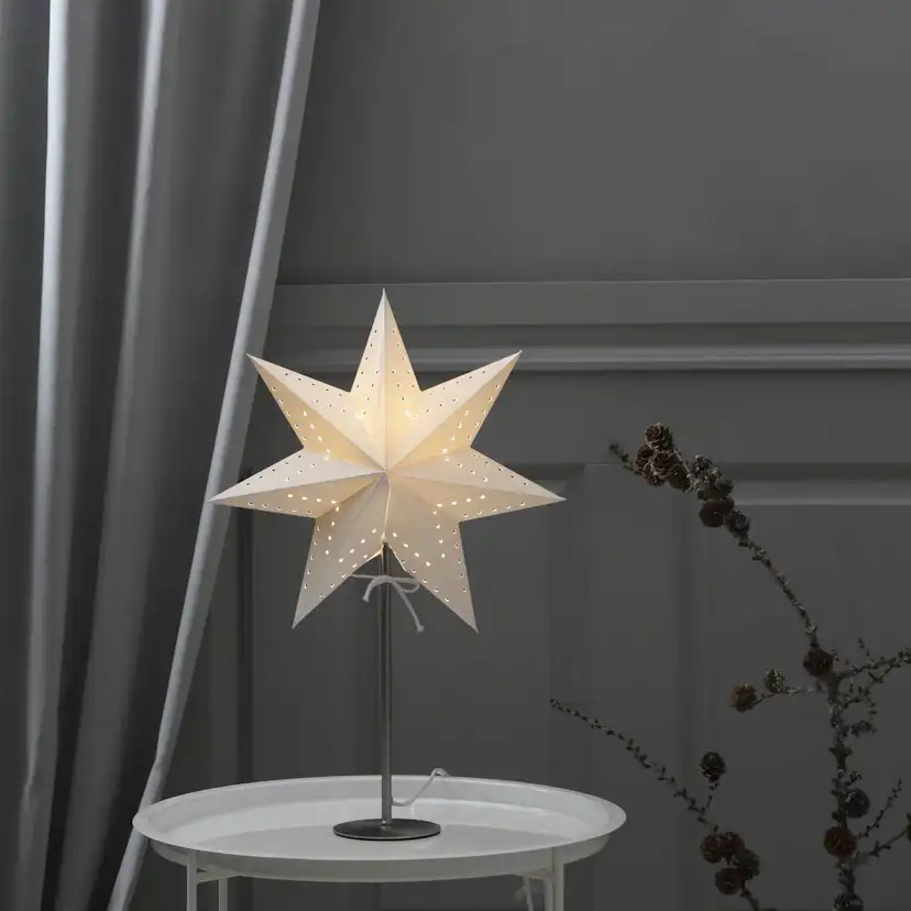 Adventstjerne på Fot Star Trading Bobo