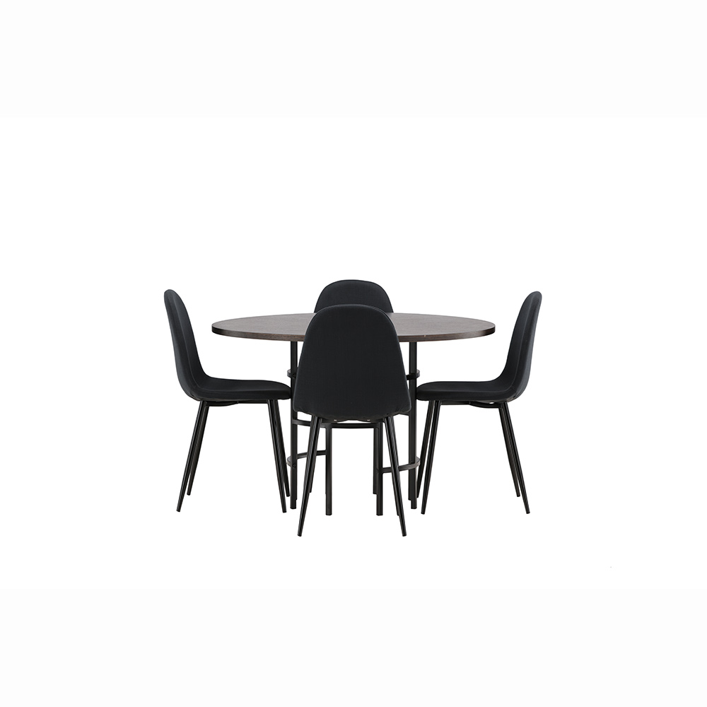Spisegruppe Venture Home Copenhagen med 4 Polar Stoler