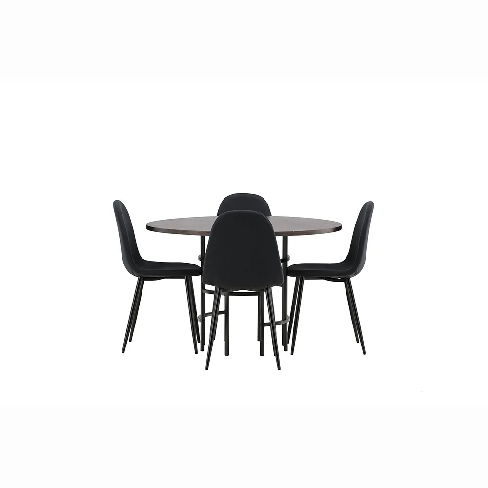 Spisegruppe Venture Home Copenhagen med 4 Polar Stoler