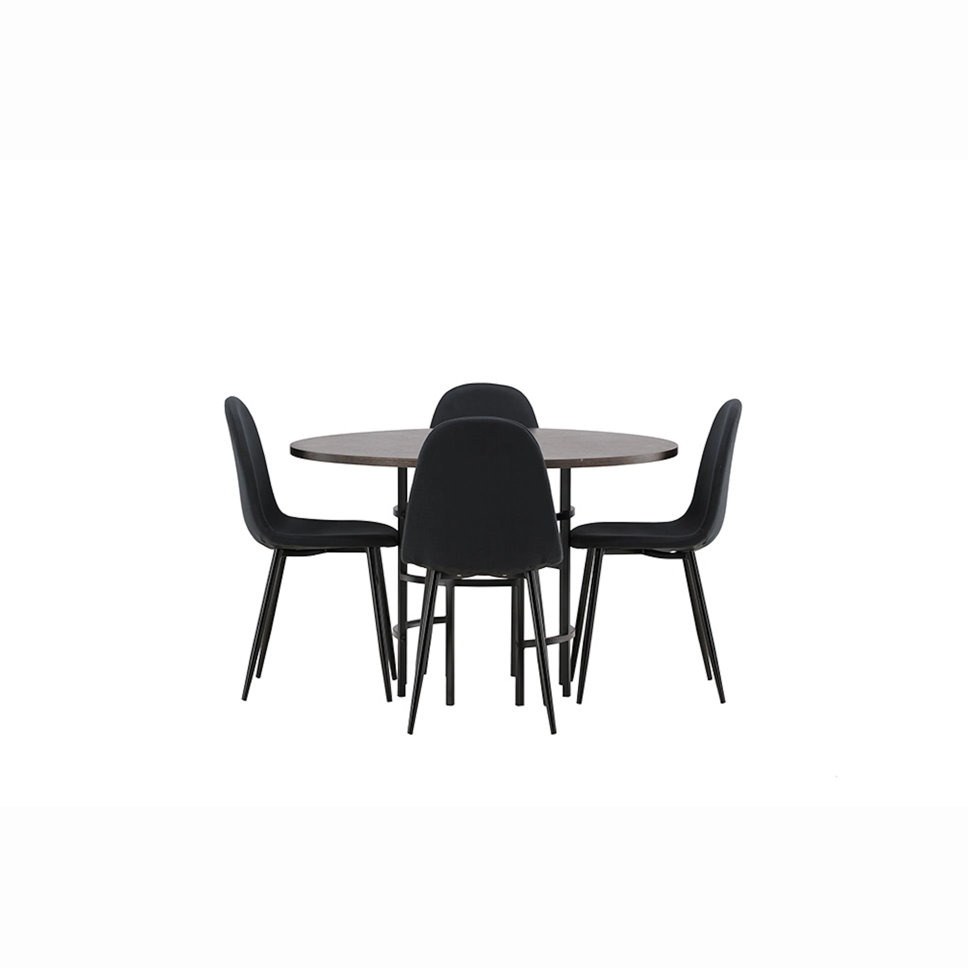 Spisegruppe Venture Home Copenhagen med 4 Polar Stoler