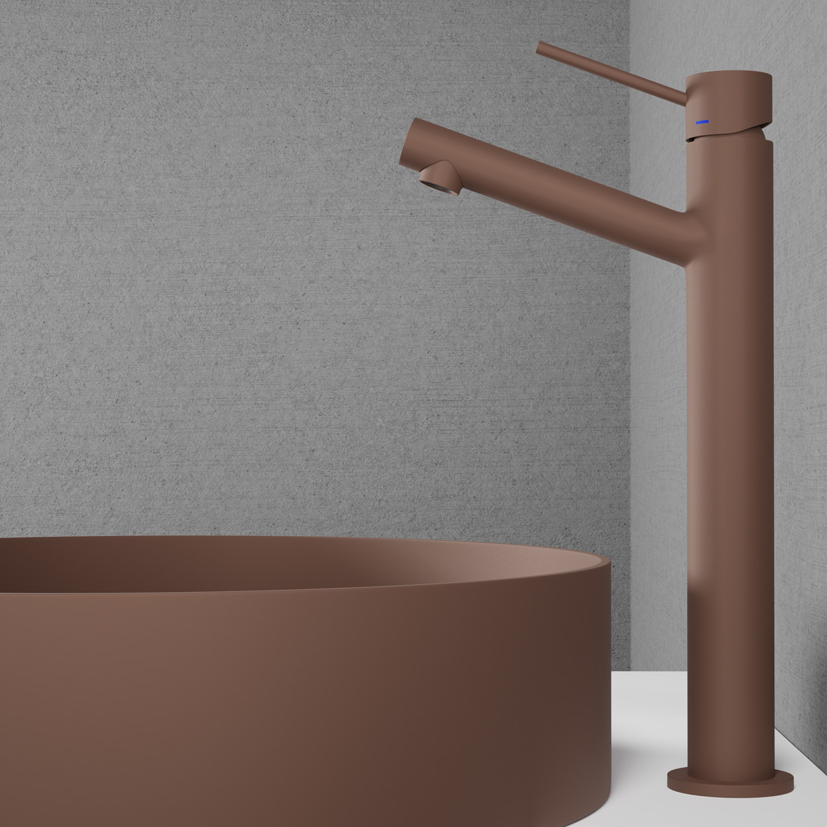 Tv&auml;ttst&auml;llsblandare Scandtap Steel Vector High