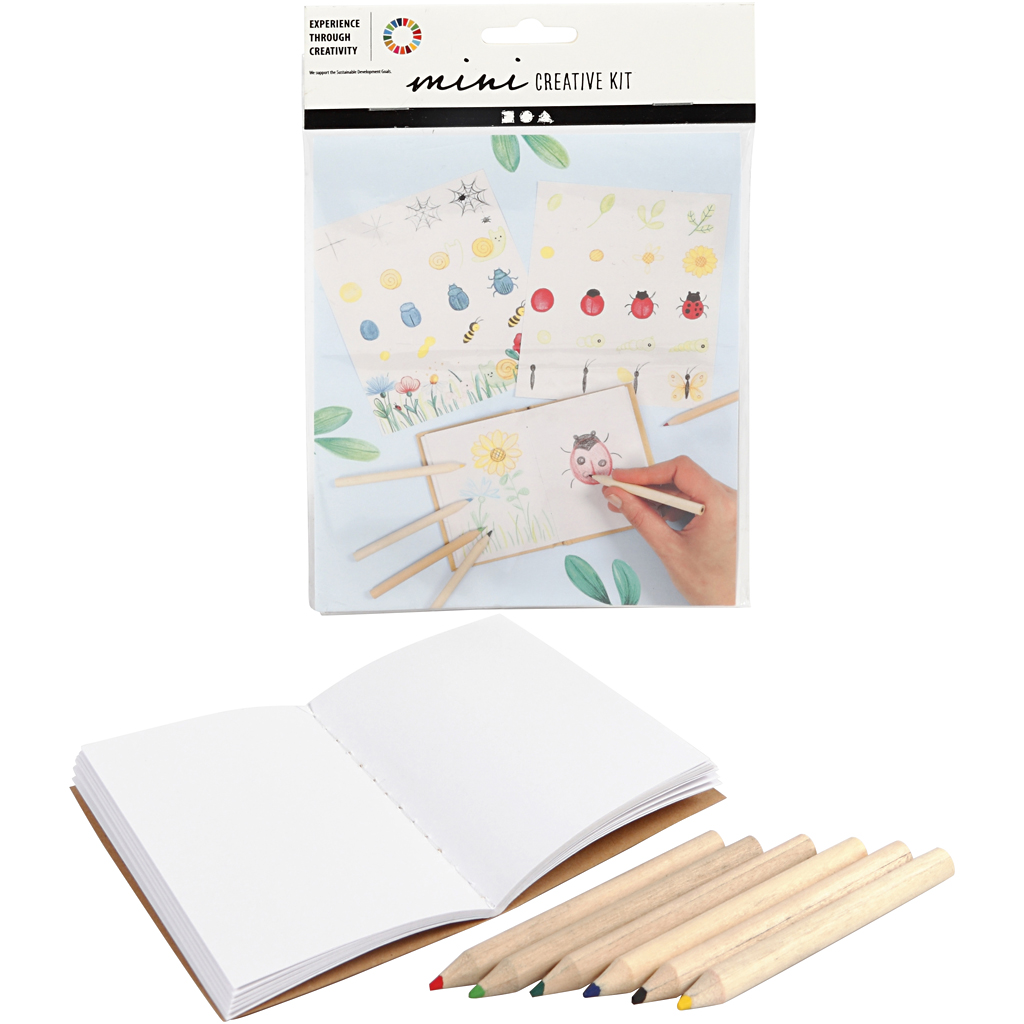 Materiellsett Creativ Company Mini DIY Kit Insekter 1 Sett