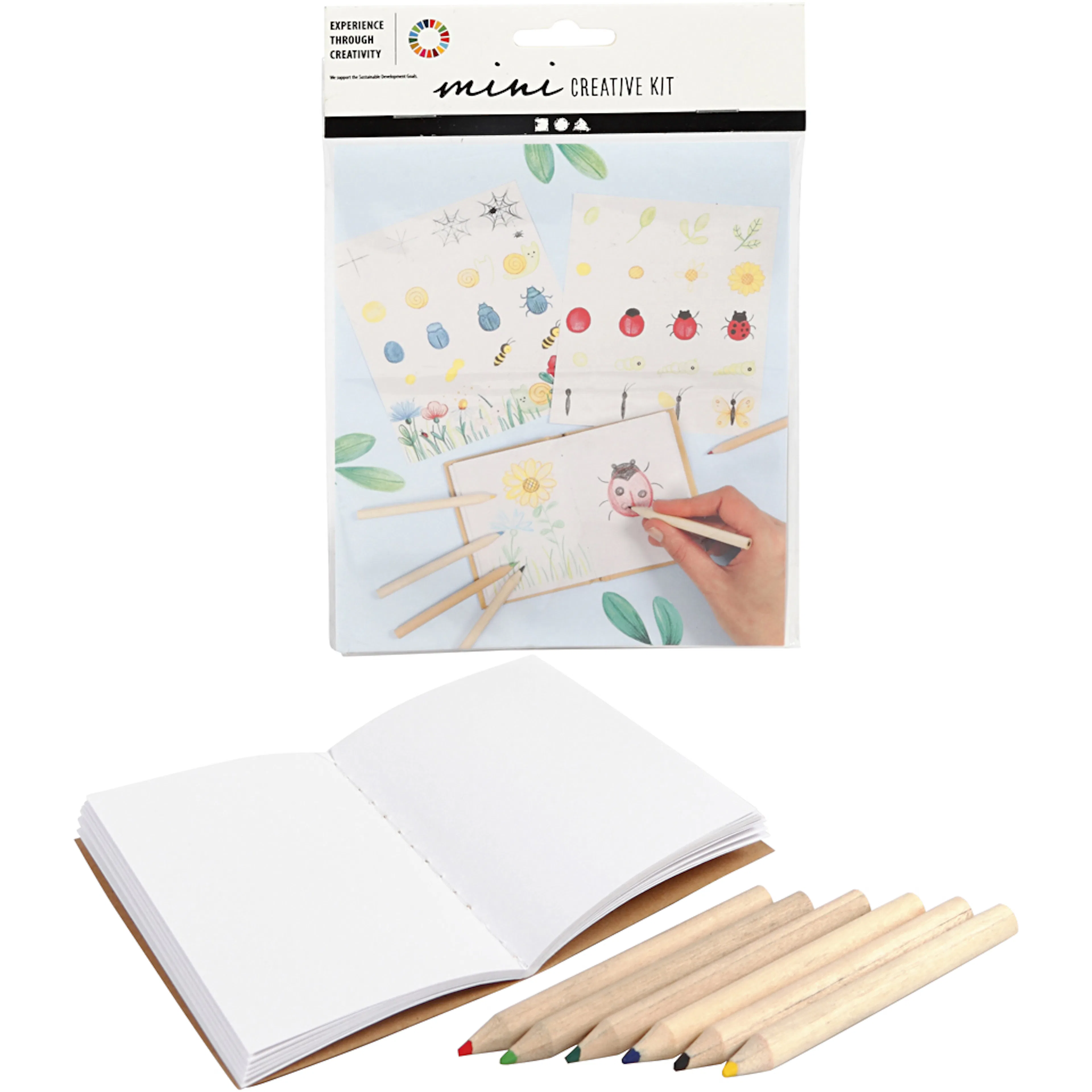 Materiellsett Creativ Company Mini DIY Kit Insekter 1 Sett