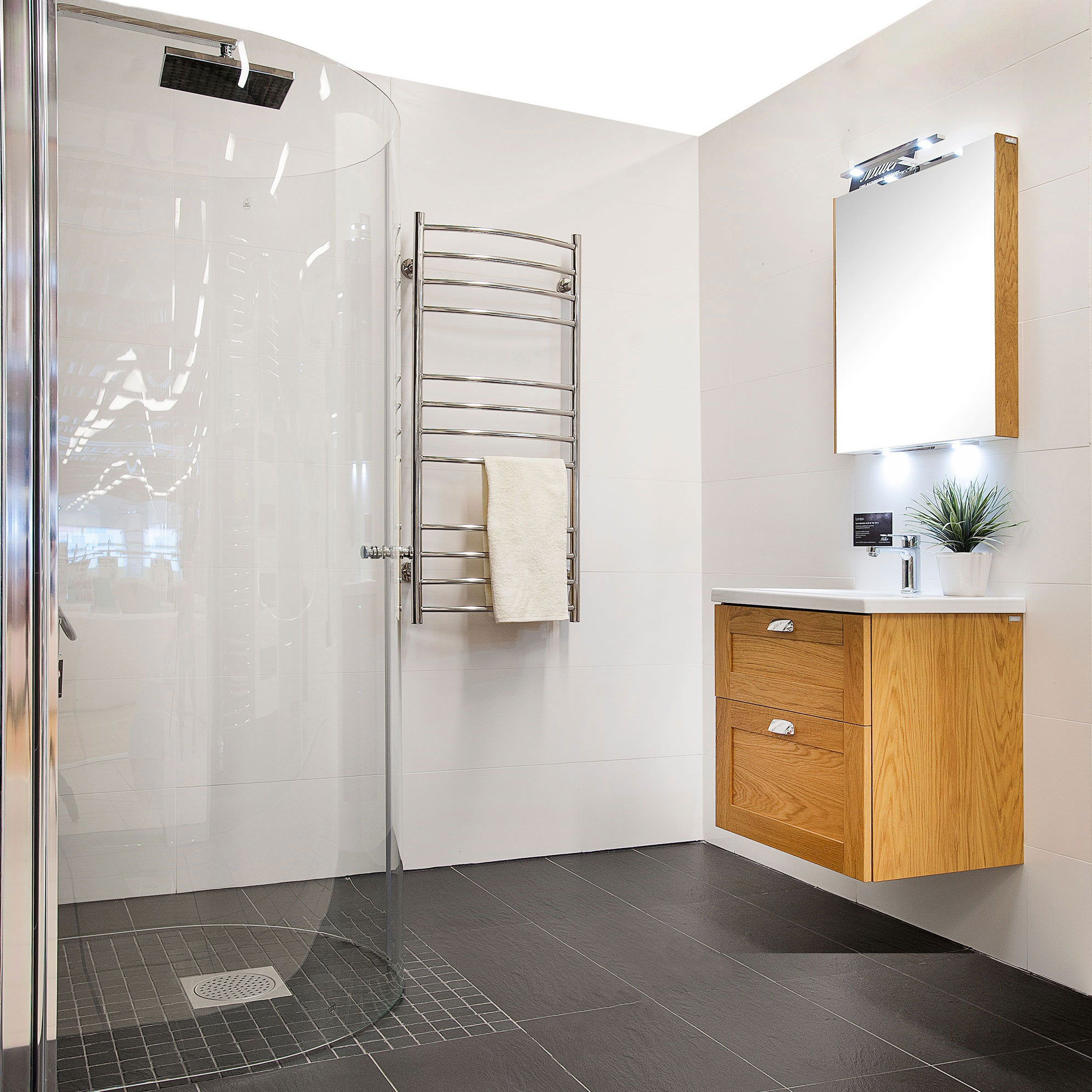 Klinkermosaik Arredo Ardesia Svart 4,8x4,8 cm