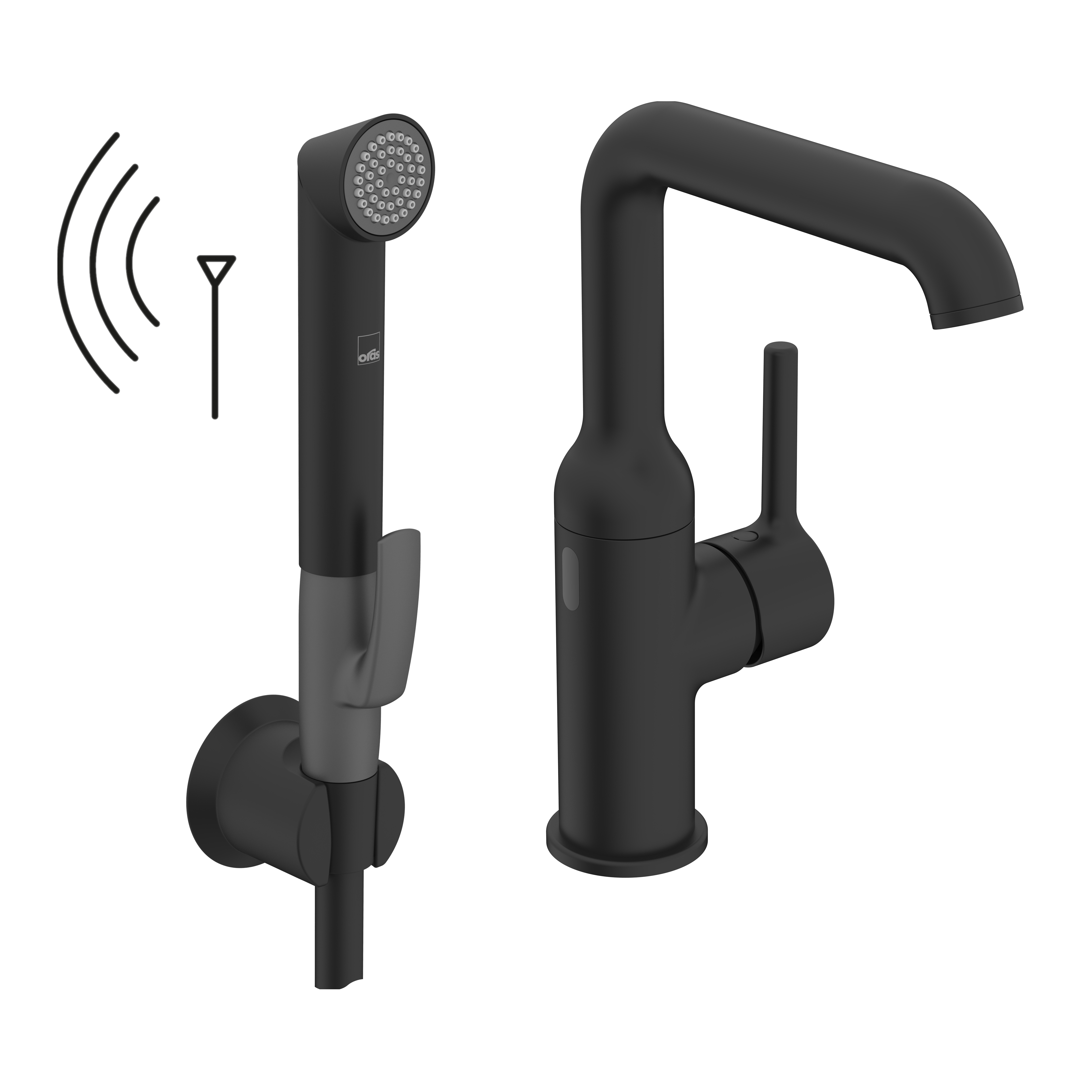 Tv&auml;ttst&auml;llsblandare Oras Optima Style 2617FHZ Hybrid sensor med Bluetooth