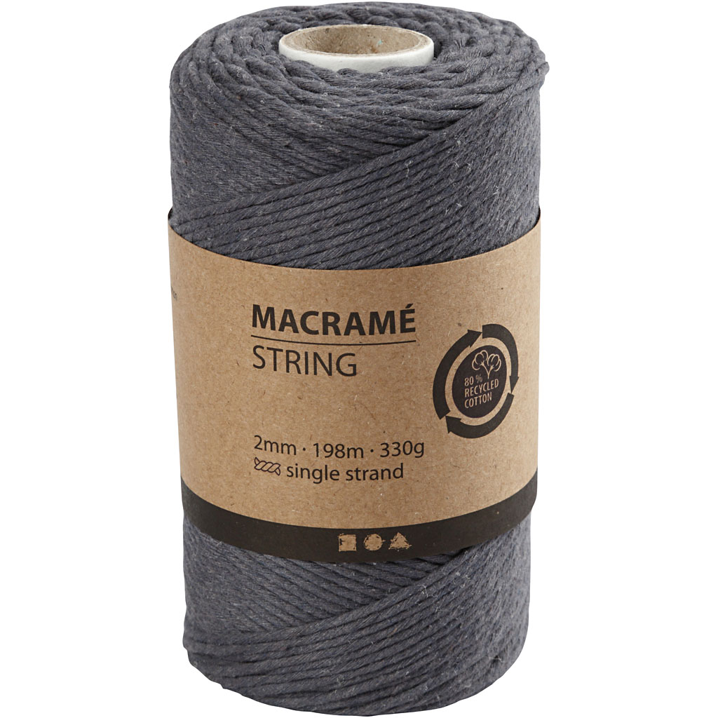 Makramégarn Creativ Company 198 m D2 mm 330 g/1 Rl