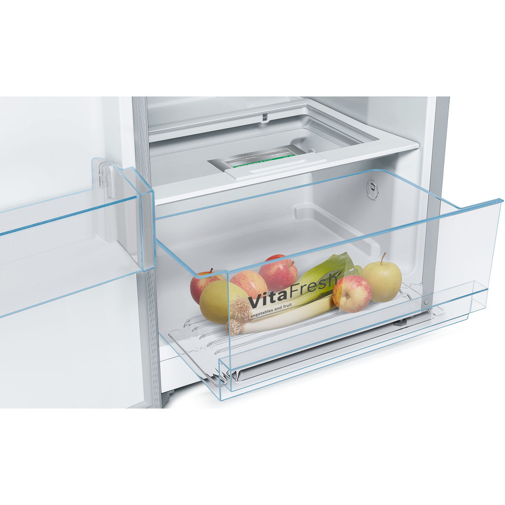 Kjøl/FrysPakke Bosch Serie 4 KSV33VLEP + GSN33VLEP 176 cm Rustfri Look