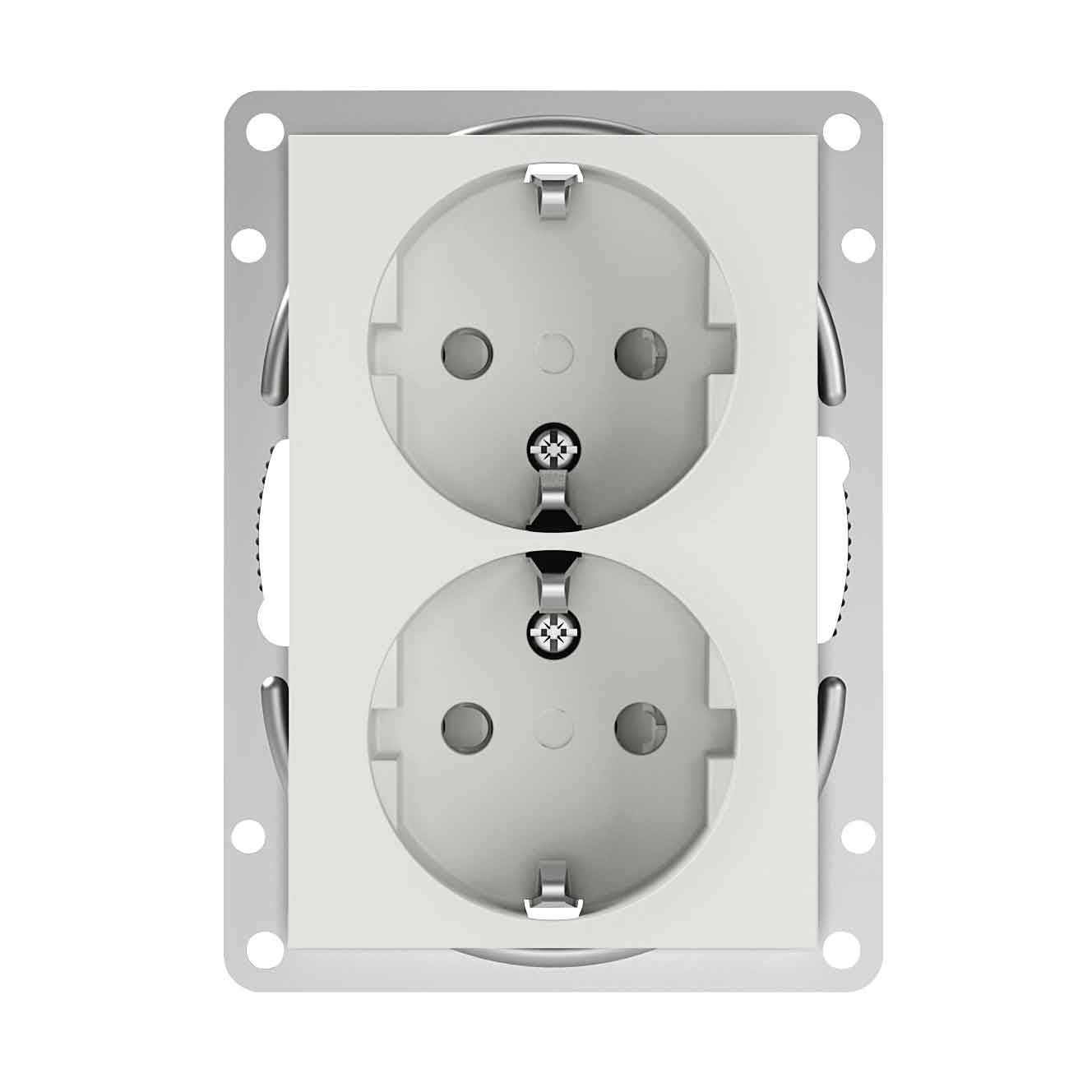 Stikkontakt Elko Plus 2-Veis uten Ramme