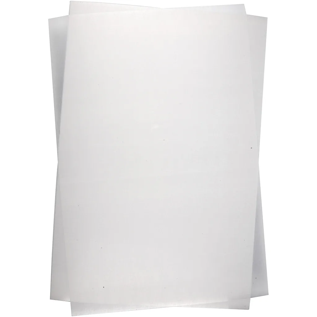 Krympeplast Creativ Company 20x30 cm Blank Transparent 100 ark/1 Pk