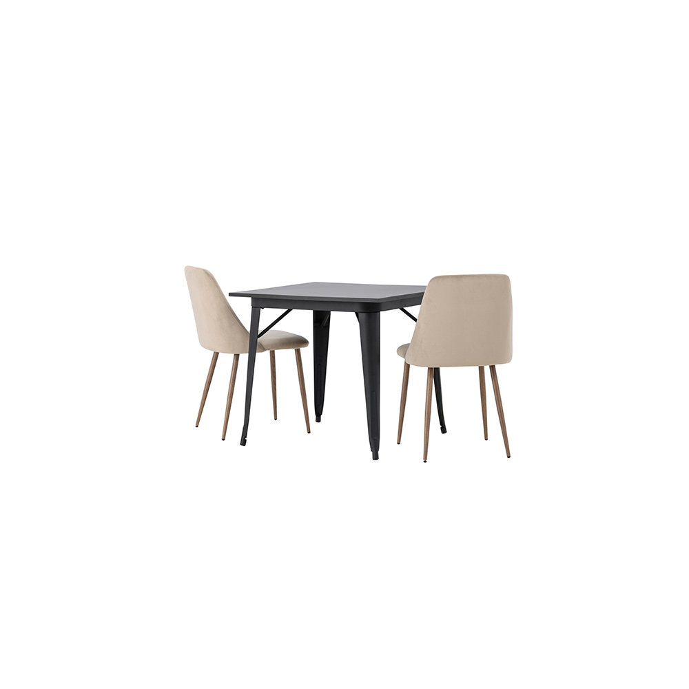 Spisegruppe Venture Home Tempe med 2 stk Night Stoler