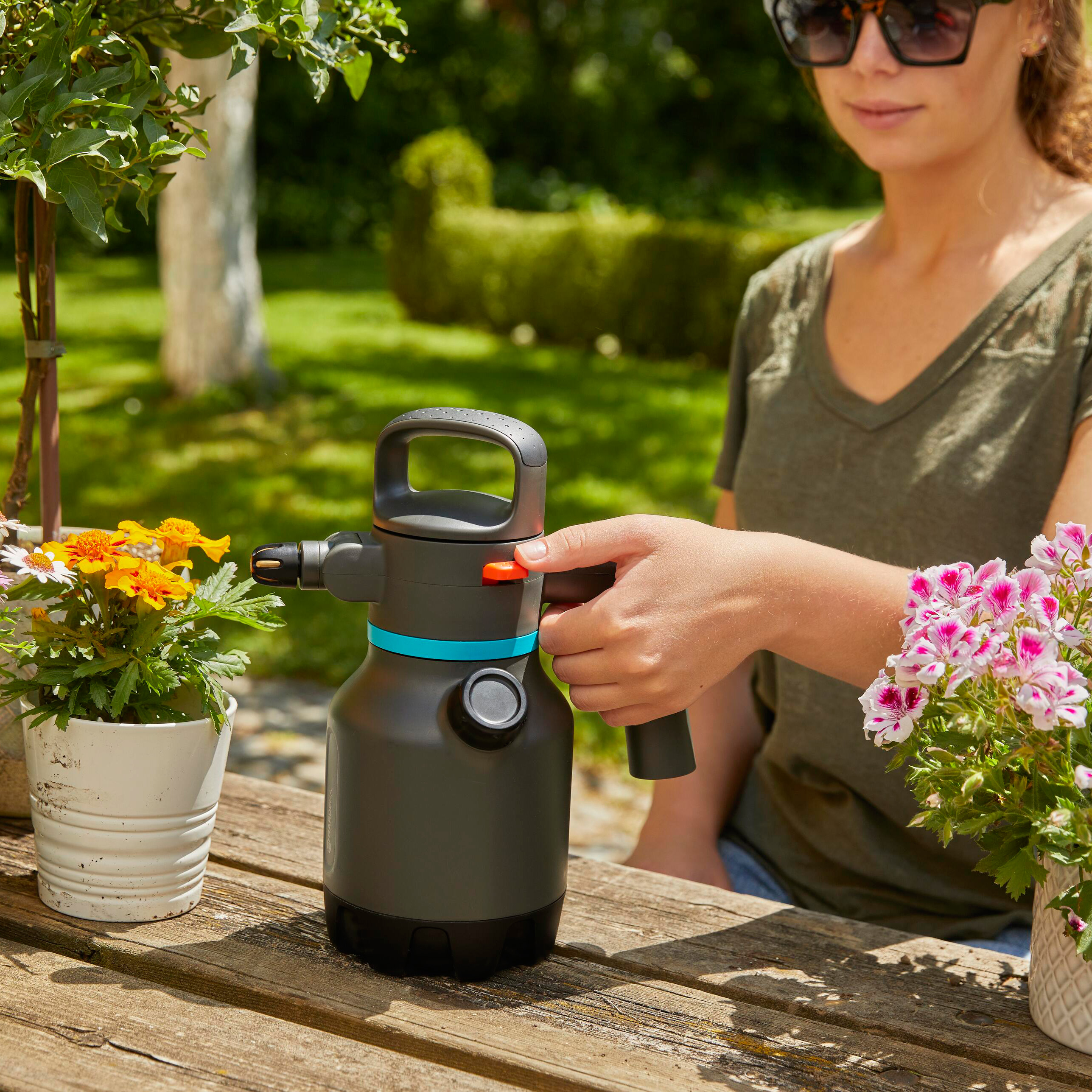 Trykksprøyte Gardena 1,25L