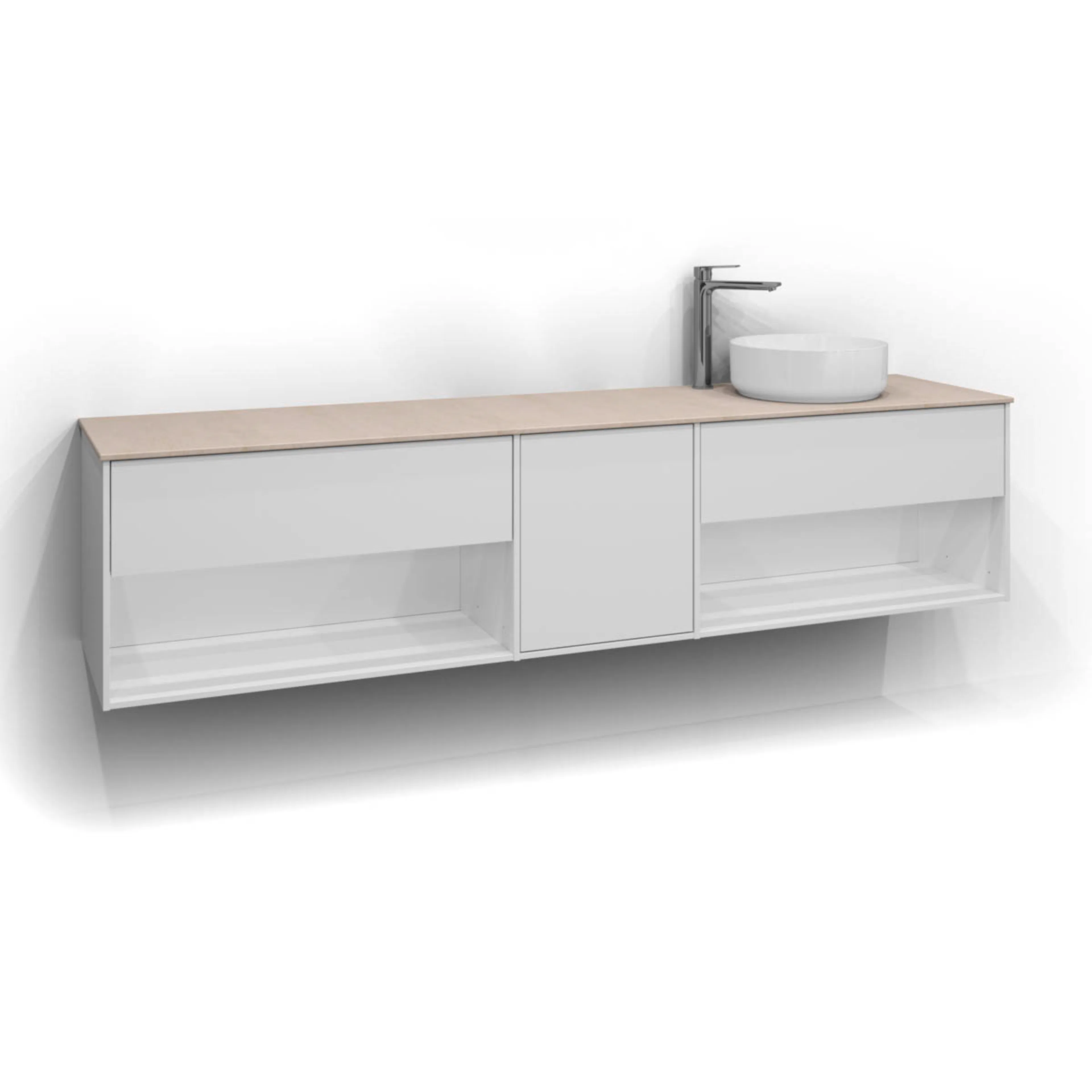Epos Bänkskiva Danae 200x45 Höger B: 2000, Höger