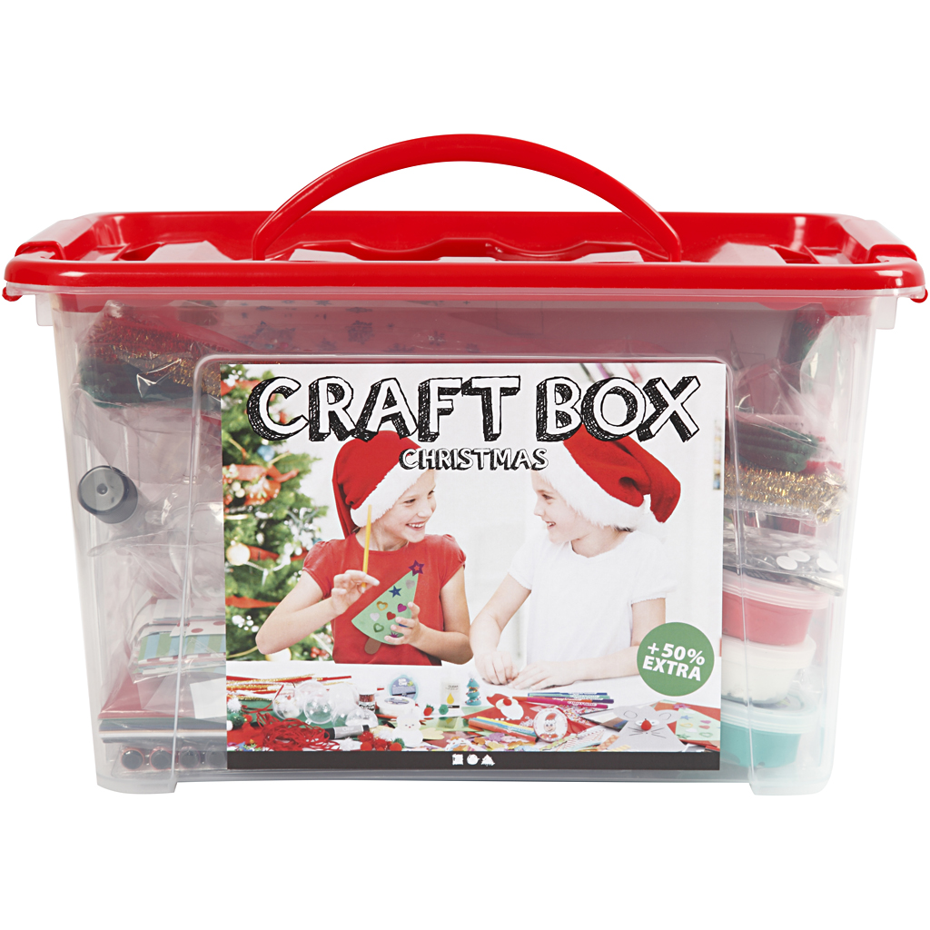 Hobbyboks Creativ Company Jul Ass Farger 1 Stk