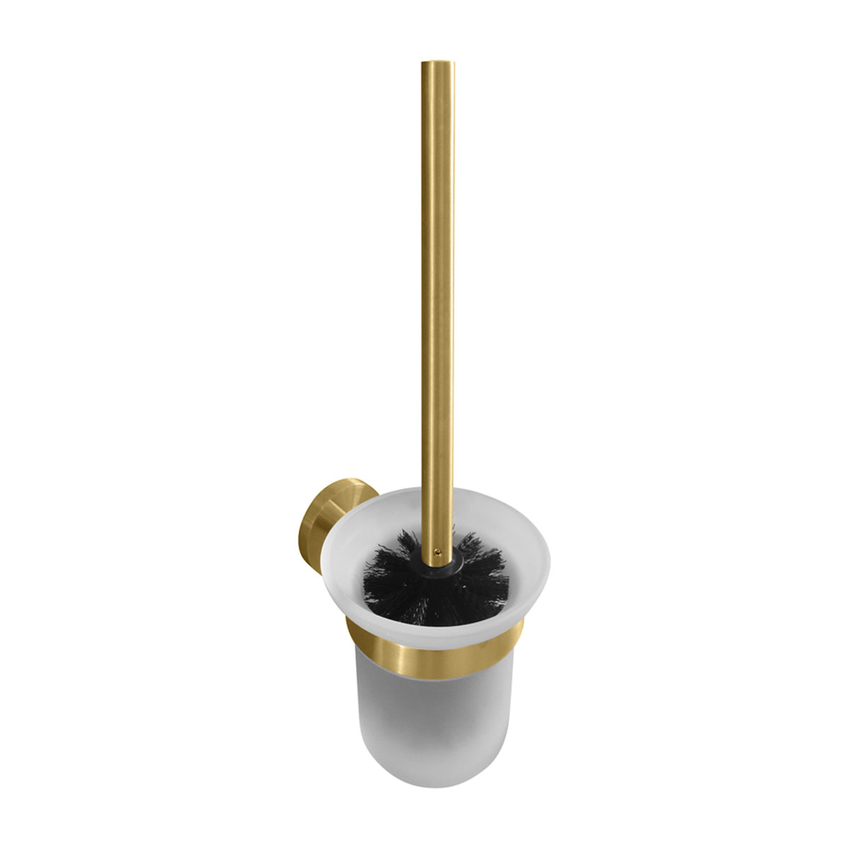 Toalettborste set Duschbyggarna Brass | badrum - badrumstillbehor - toalettborste | KakelKungen