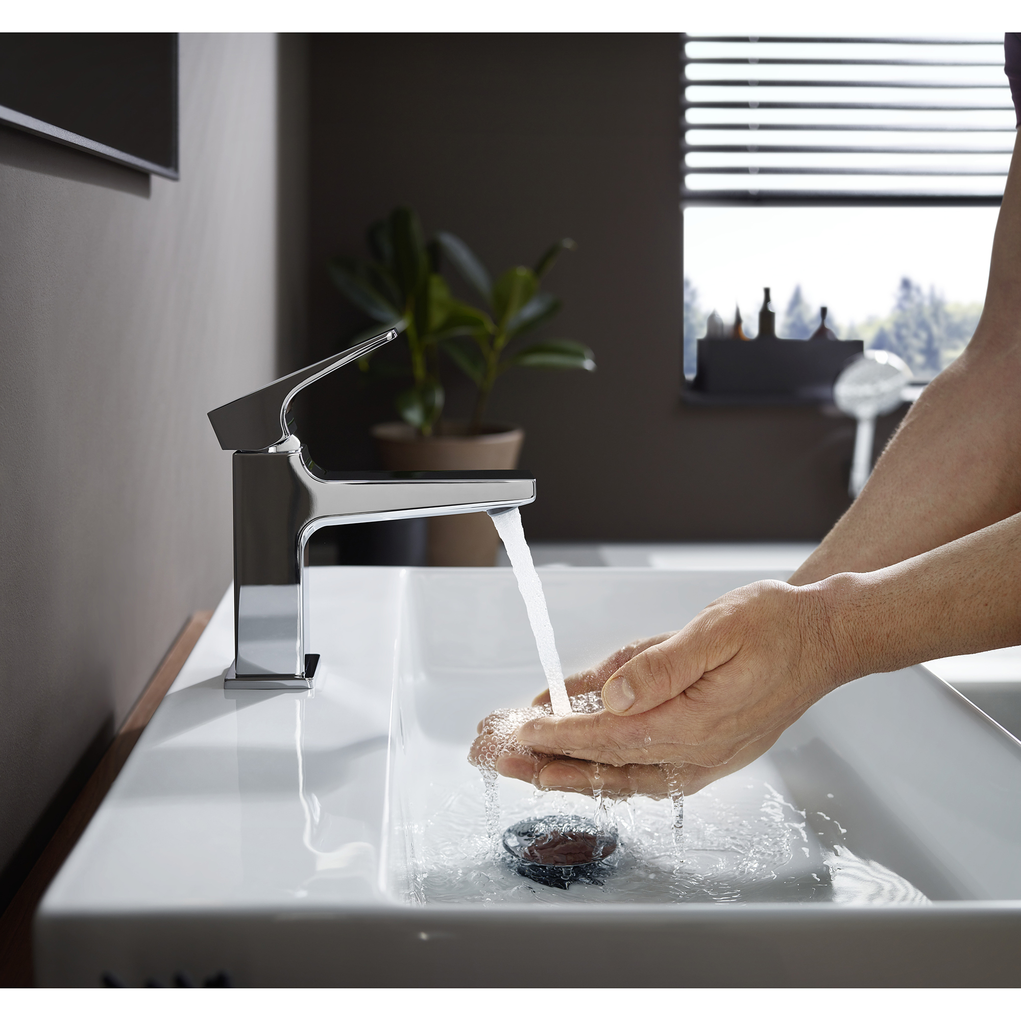 Servantbatteri Hansgrohe Metropol 100