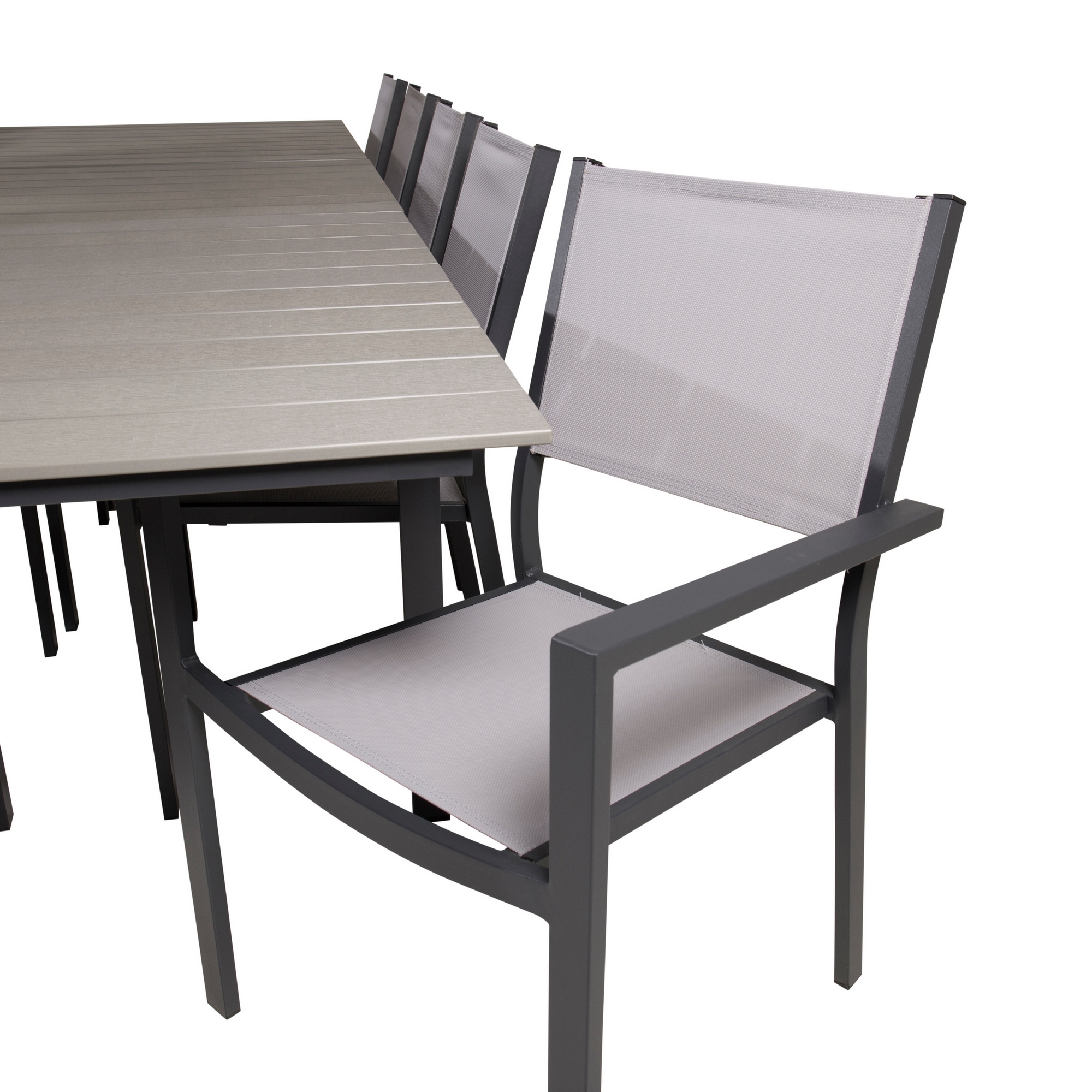 Spisegruppe Venture Home Lova 224/324 med 10 Copacabana Lenestoler